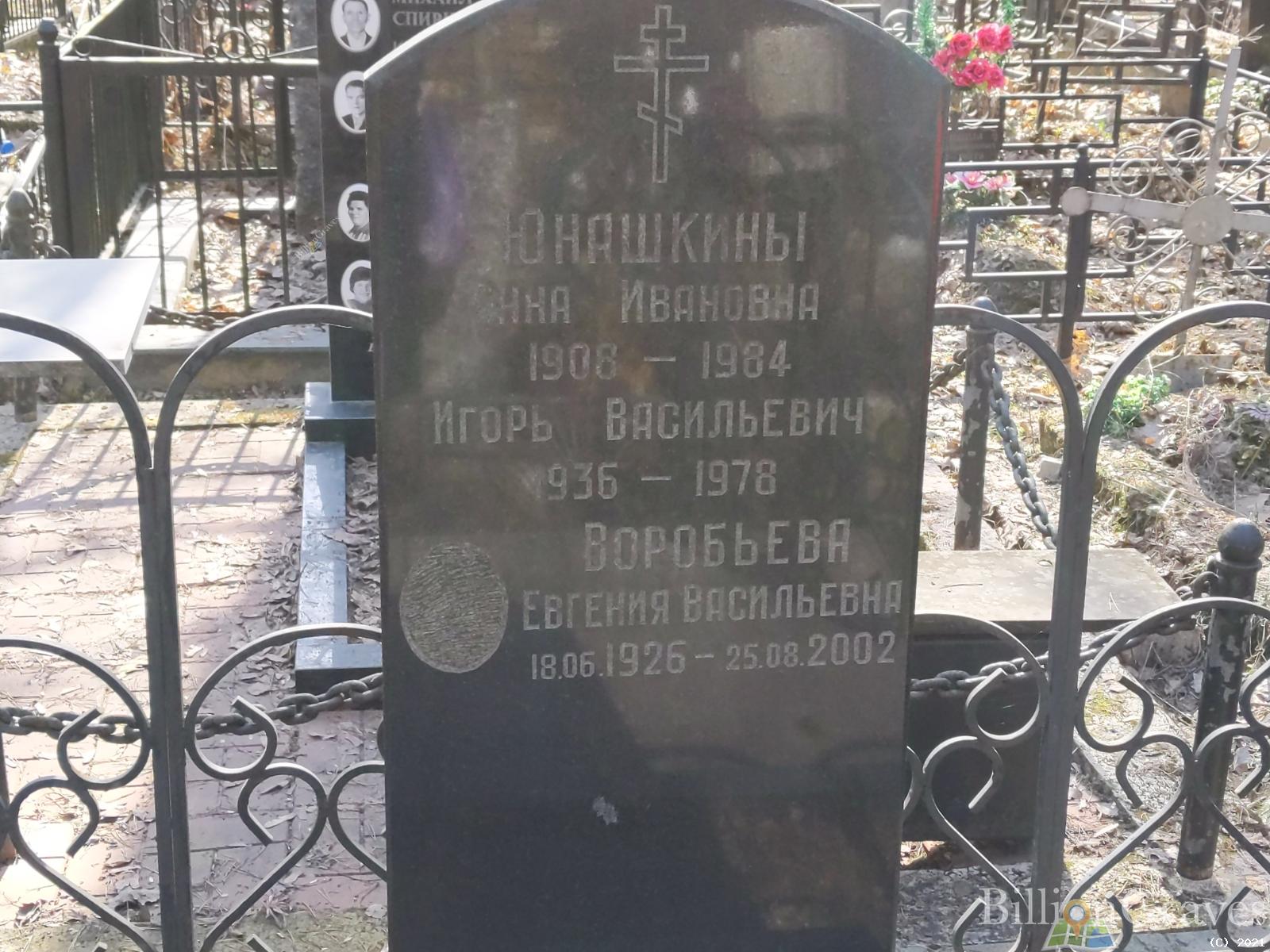 Воробьева Евгения Васильевна
