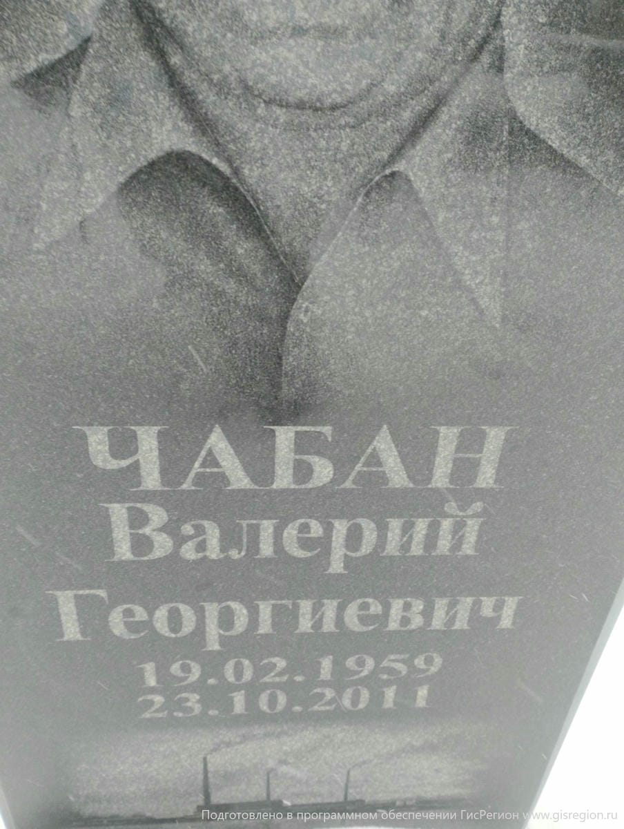 Чабан Валерий Георгиевич