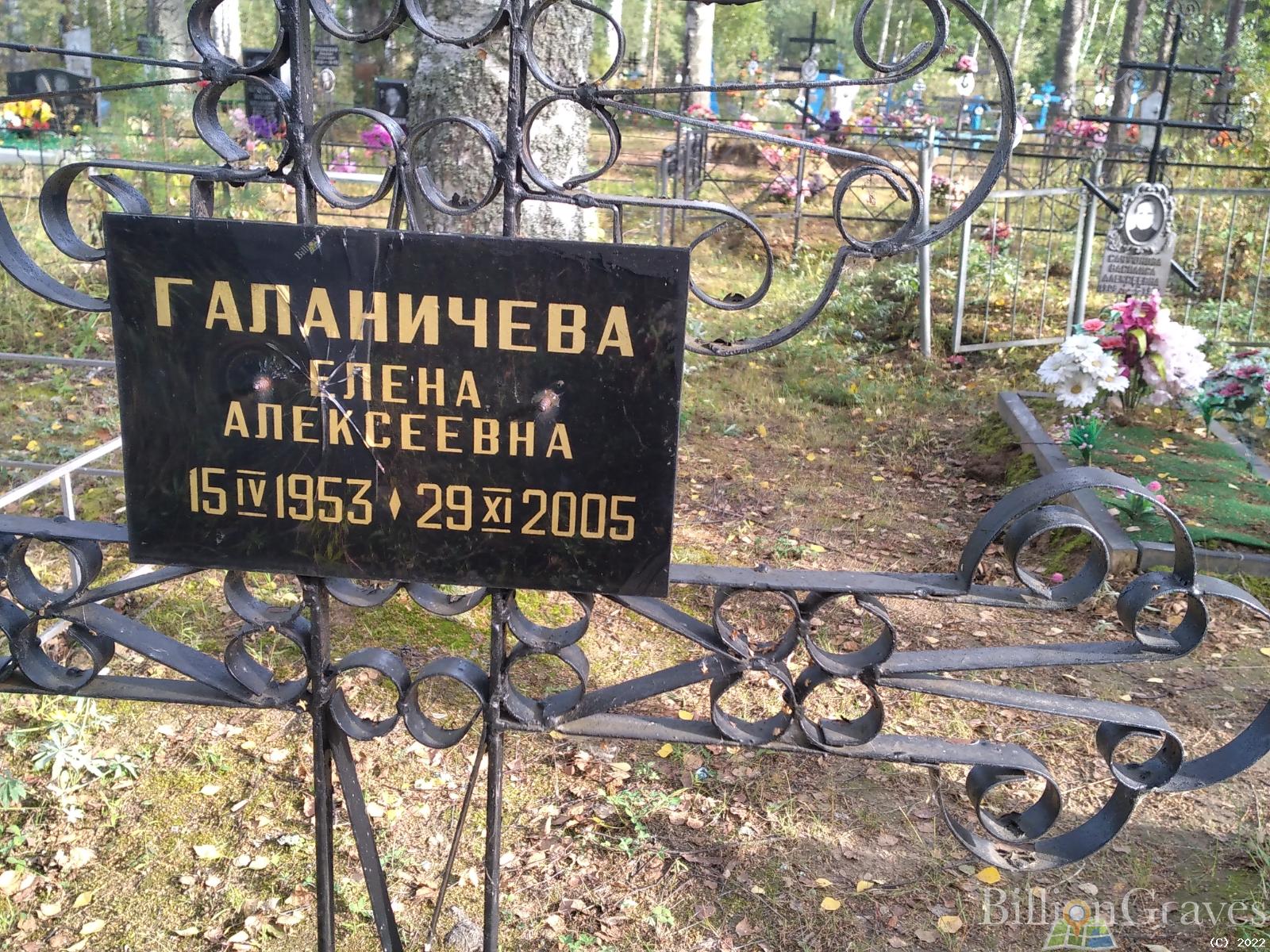 Галаничева Елена Алексеевна