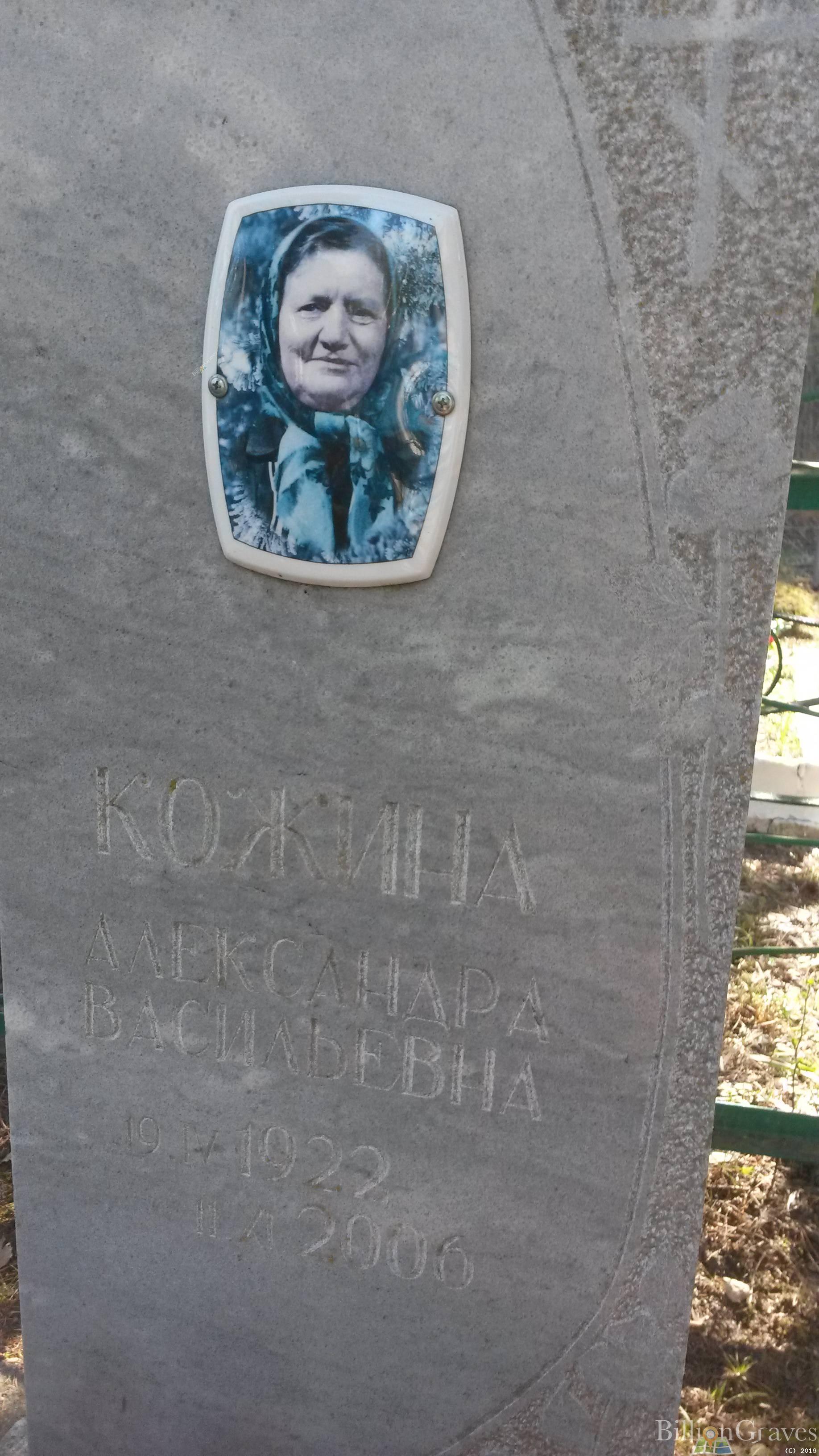Кожина Александра Васильевна