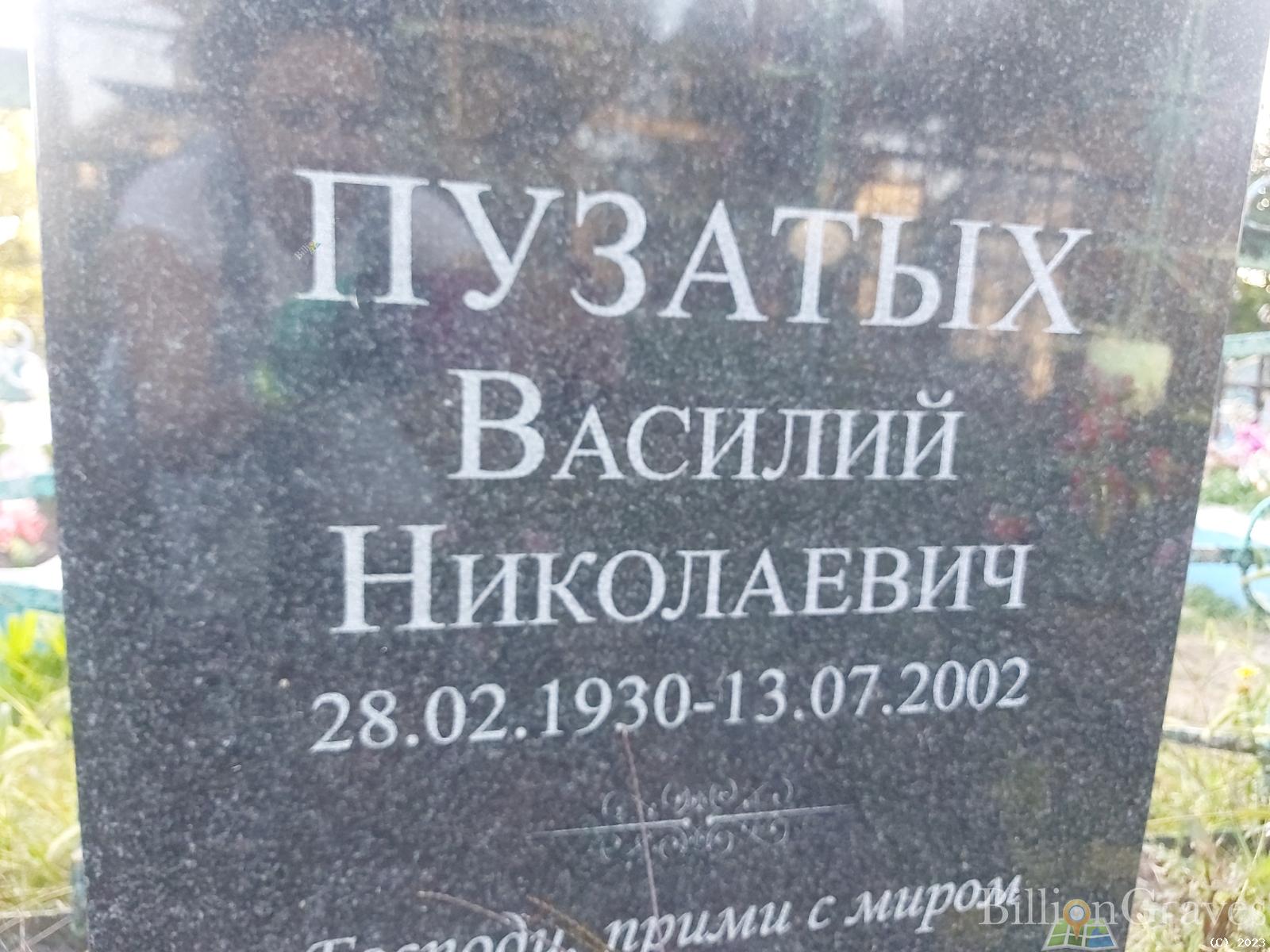 Пузатых Василий Николаевич
