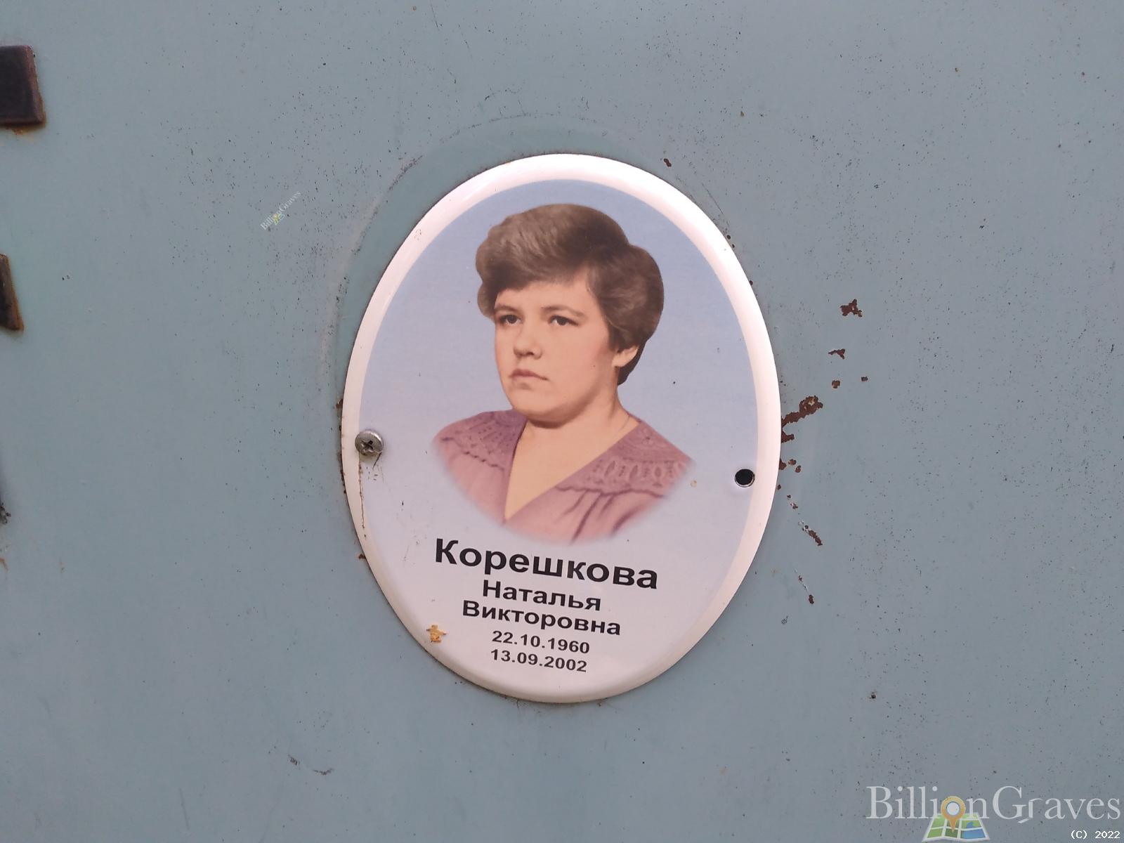 Корешкова Наталья Викторовна