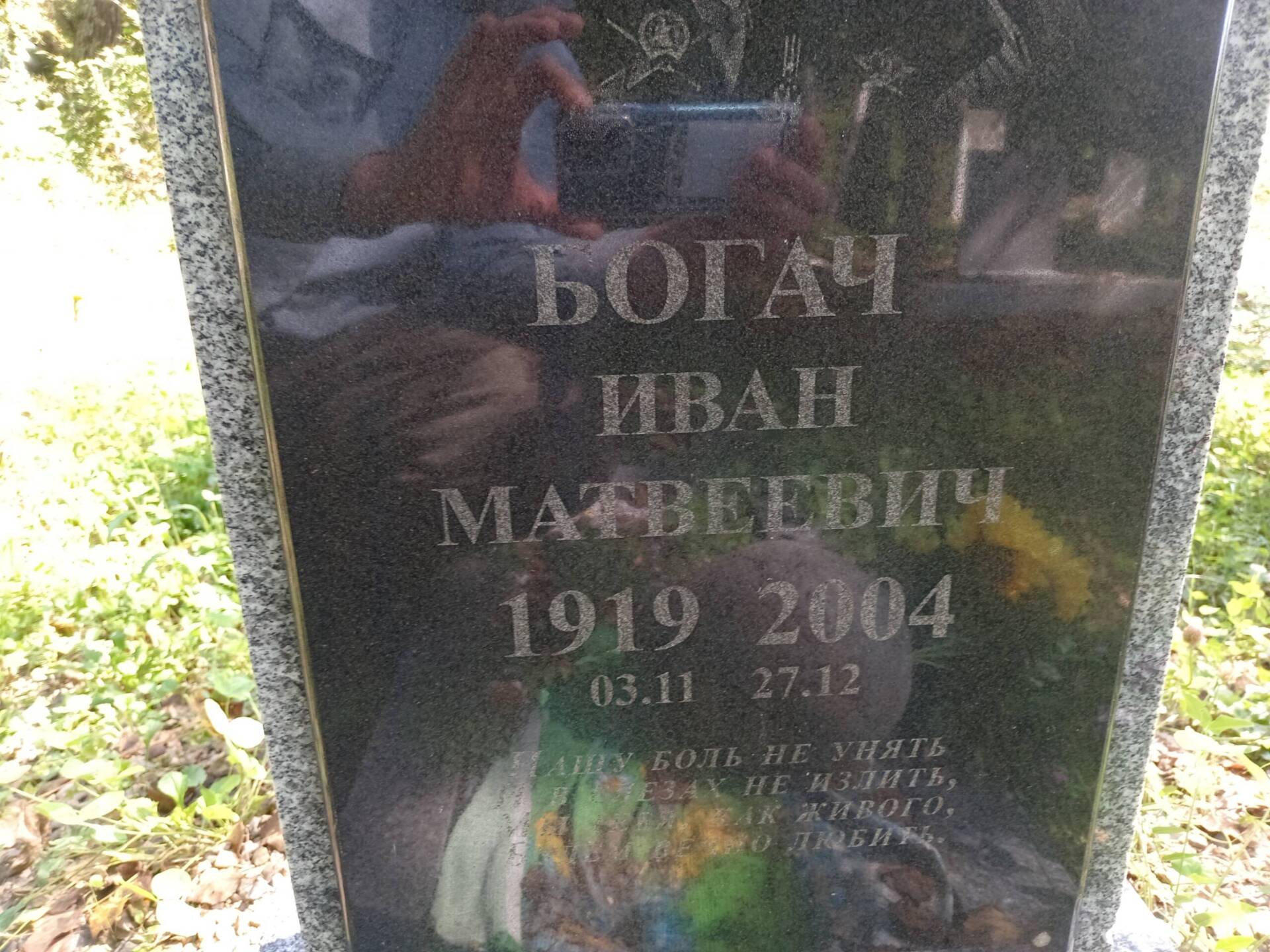 Богач Иван Матвеевич