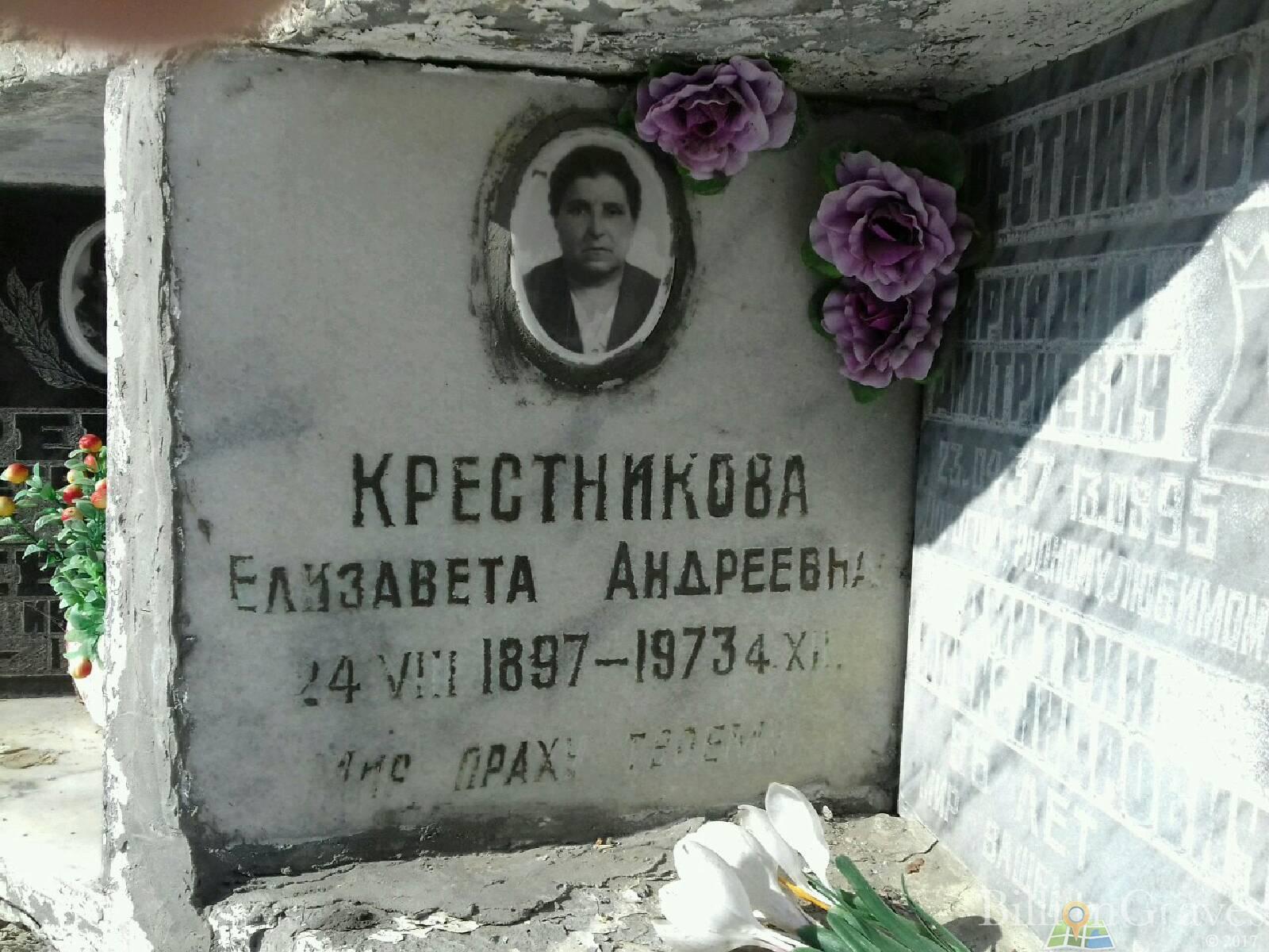 Крестникова Елизавета Андреевна