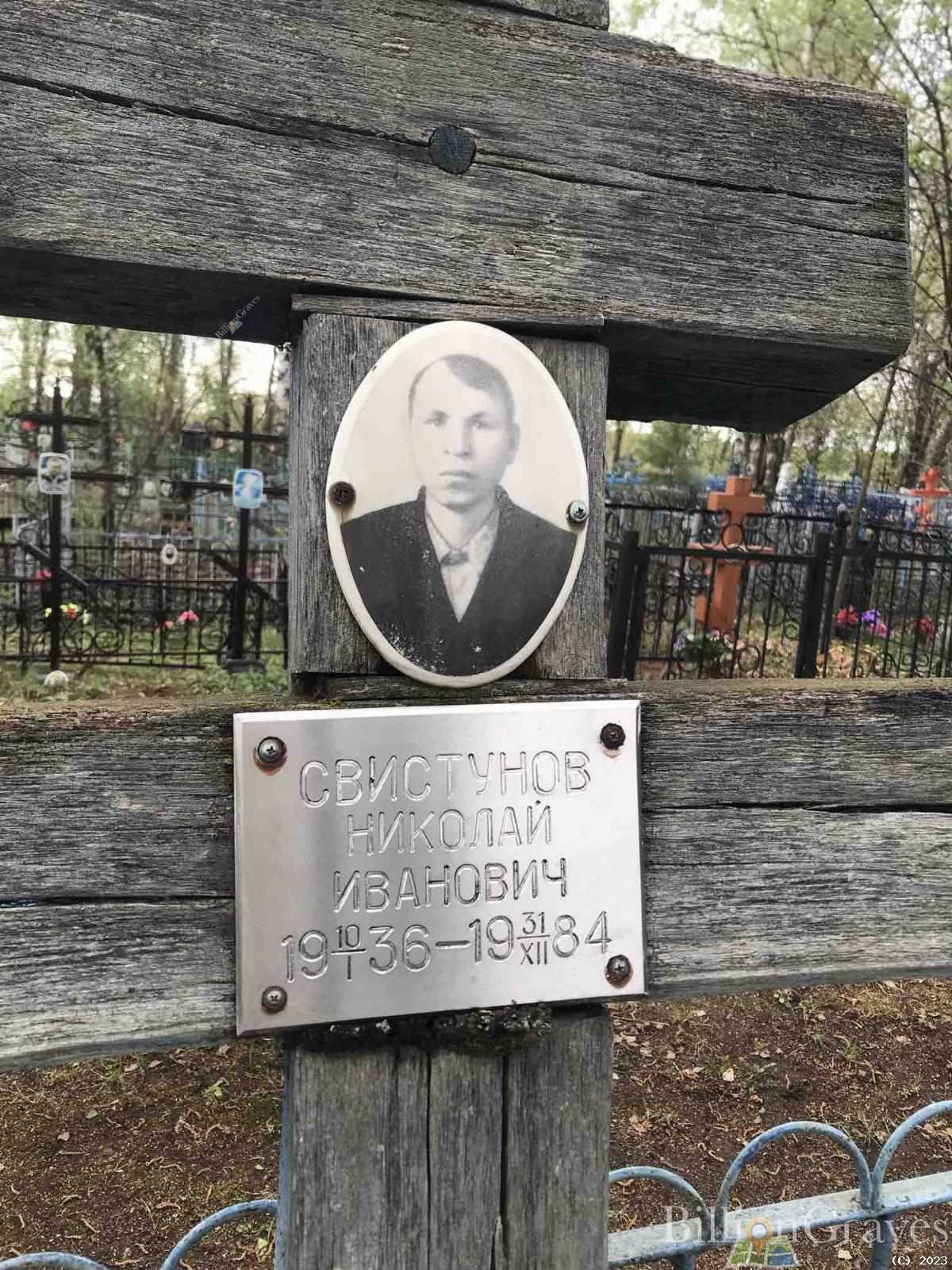 Свистунов Николай Иванович