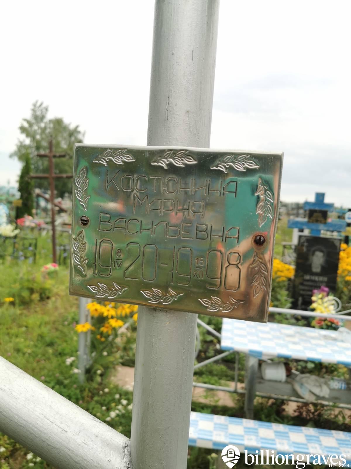 Костюнина Мария Васильевна