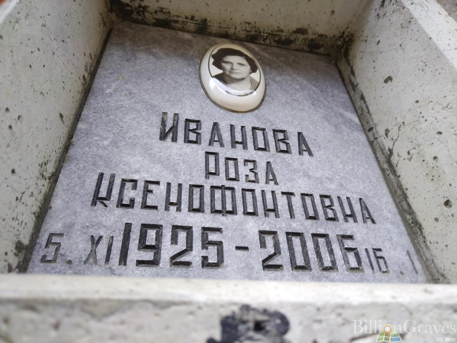 Иванова Роза Ксенофонтовна
