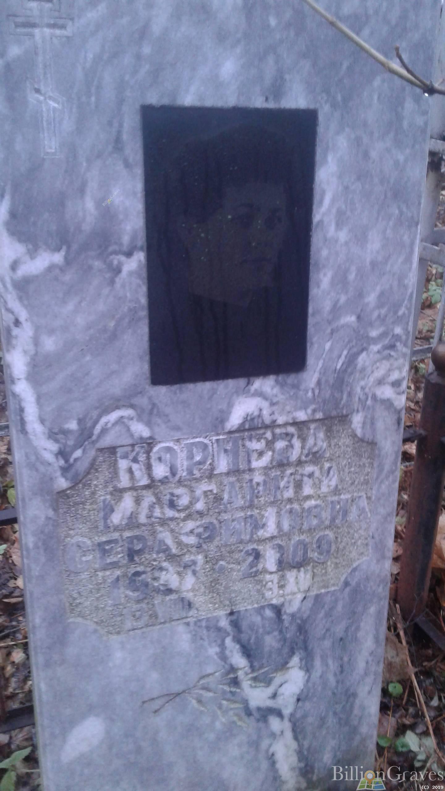 Корнева Маргарита Серафимовна