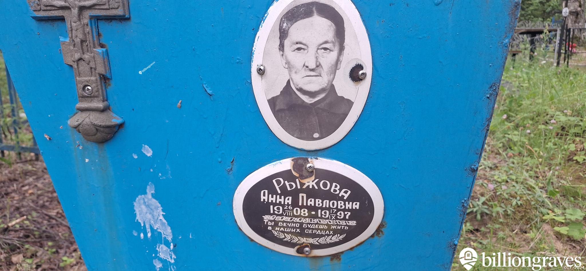 Рыжова Анна Павловна