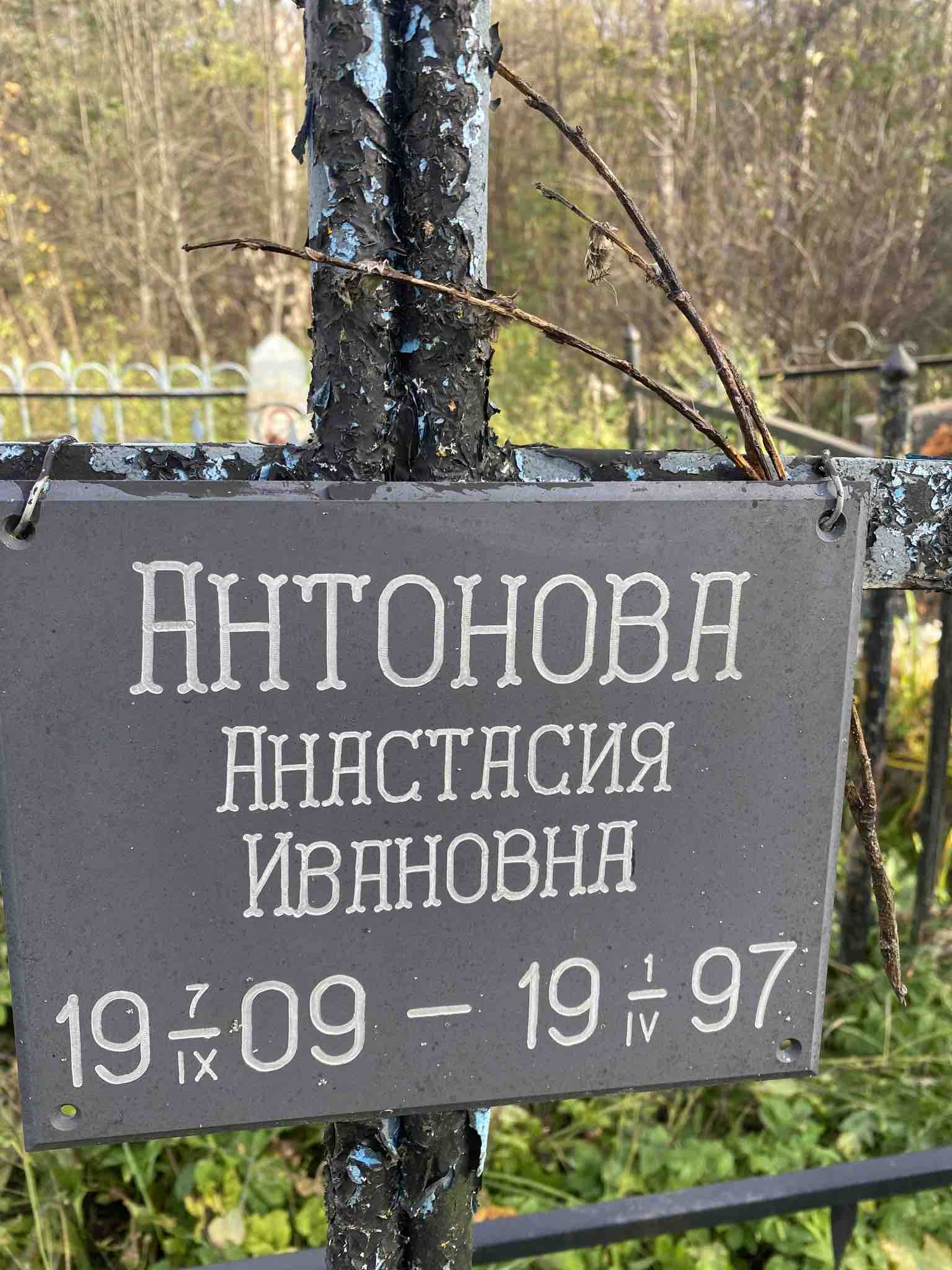Антонова Анастасия Ивановна