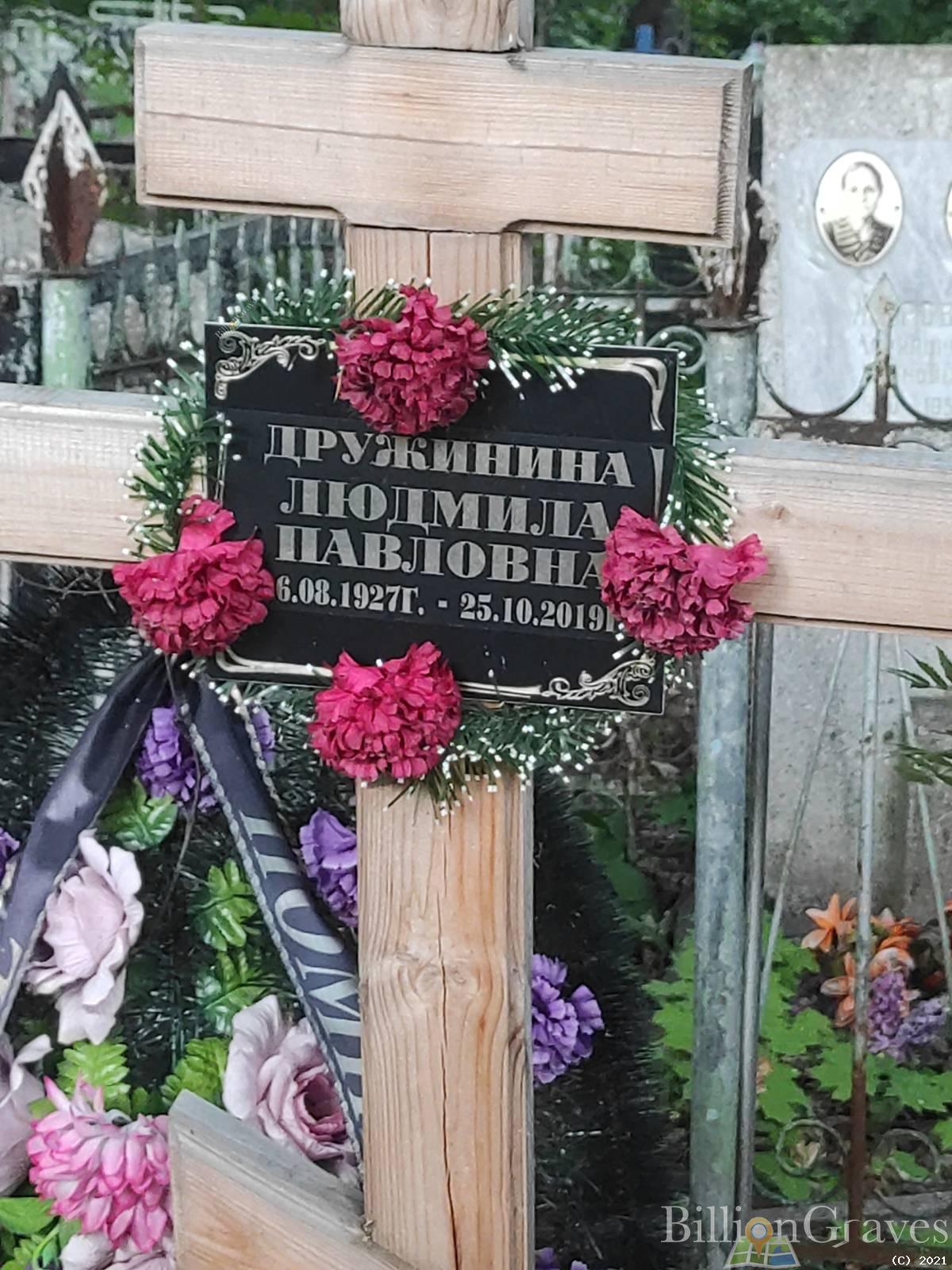 Дружинина Людмила Павловна
