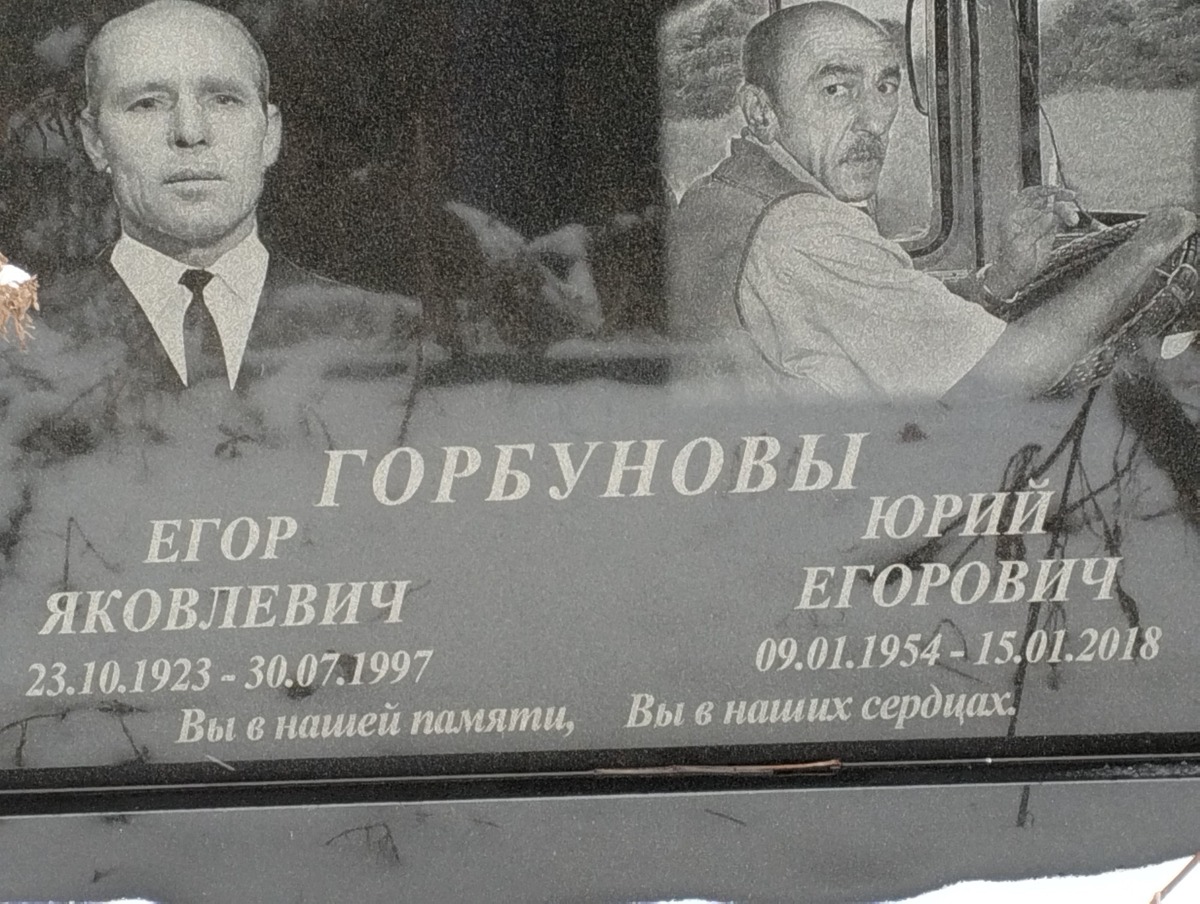 Горбунов Юрий Егорович
