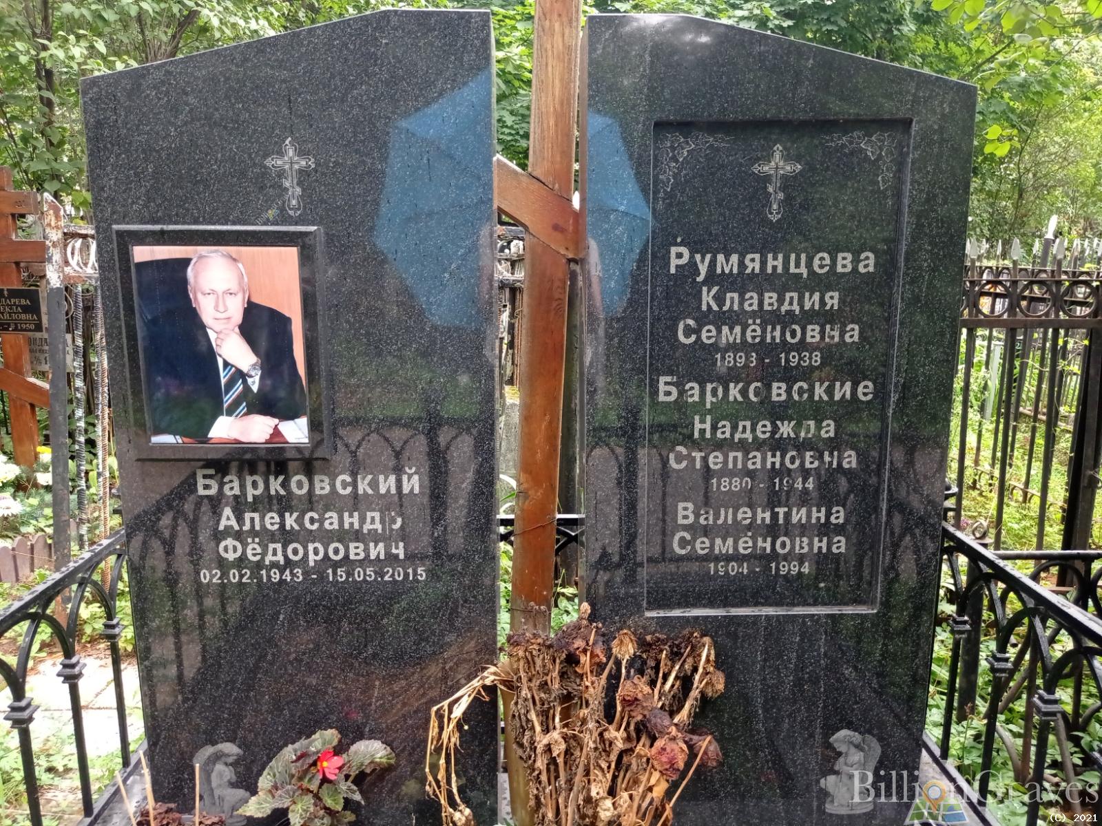 Барковский Александр Фёдорович