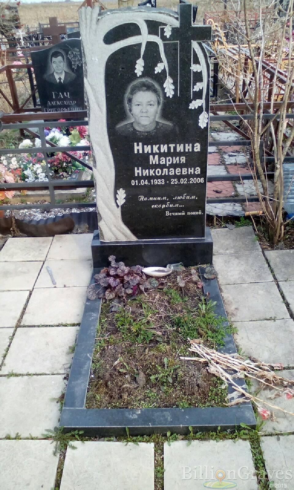 никитина мария николаевна