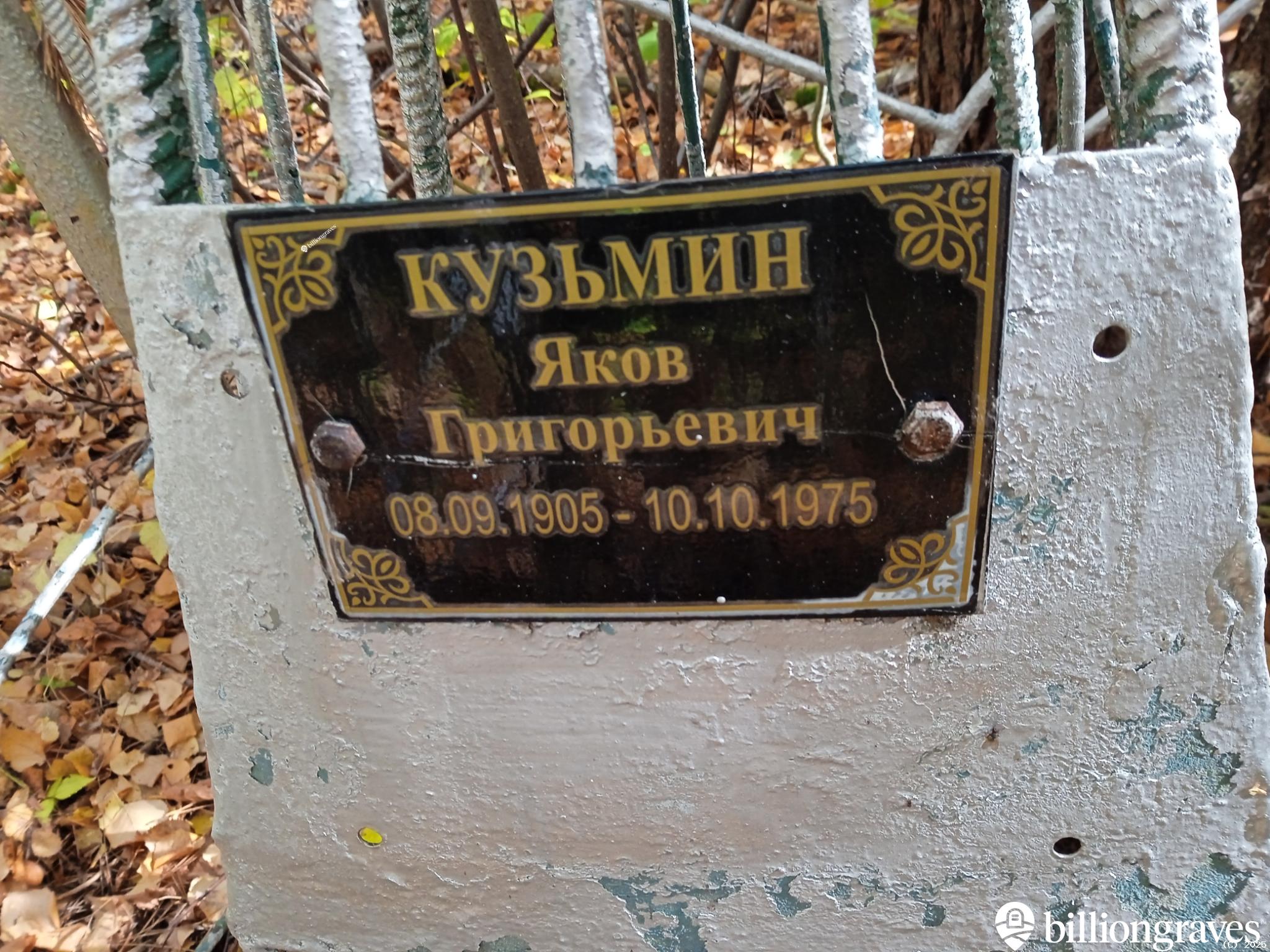 Кузьмин Яков Григорьевич
