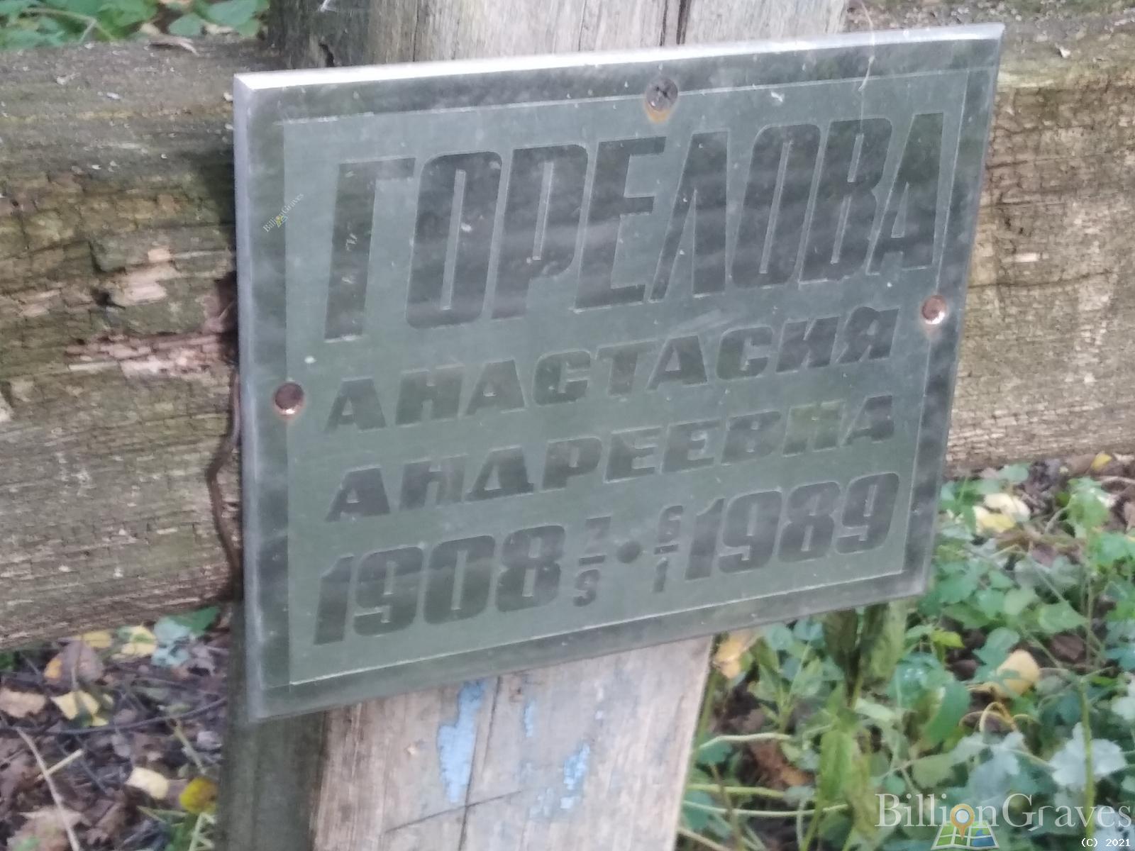 Горелова Анастасия Андреевна