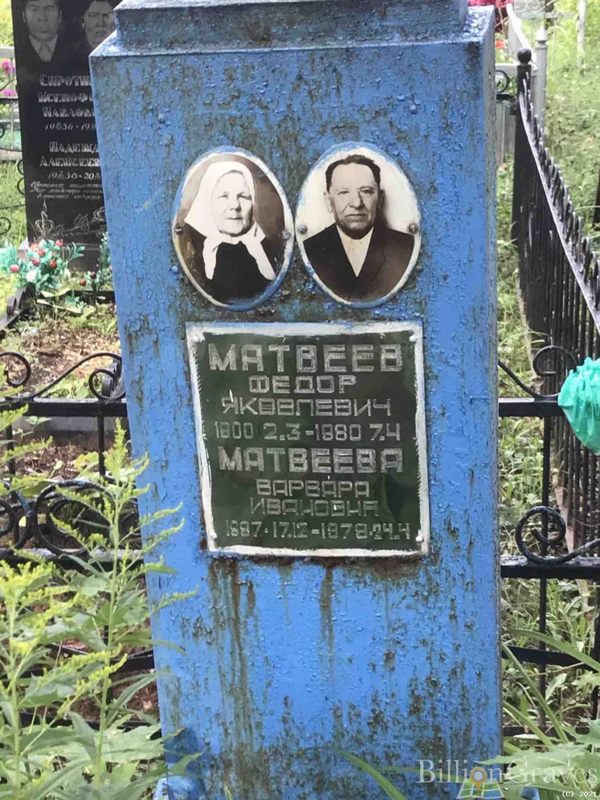 Матвеева Варвара Ивановна