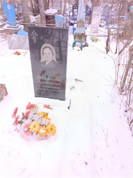 Домашенко Александра Степановна