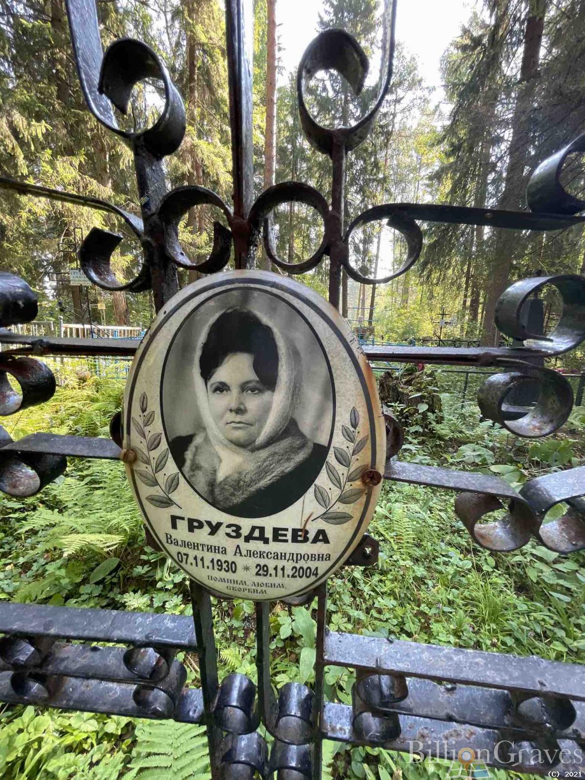 Груздева Валентина Александровна