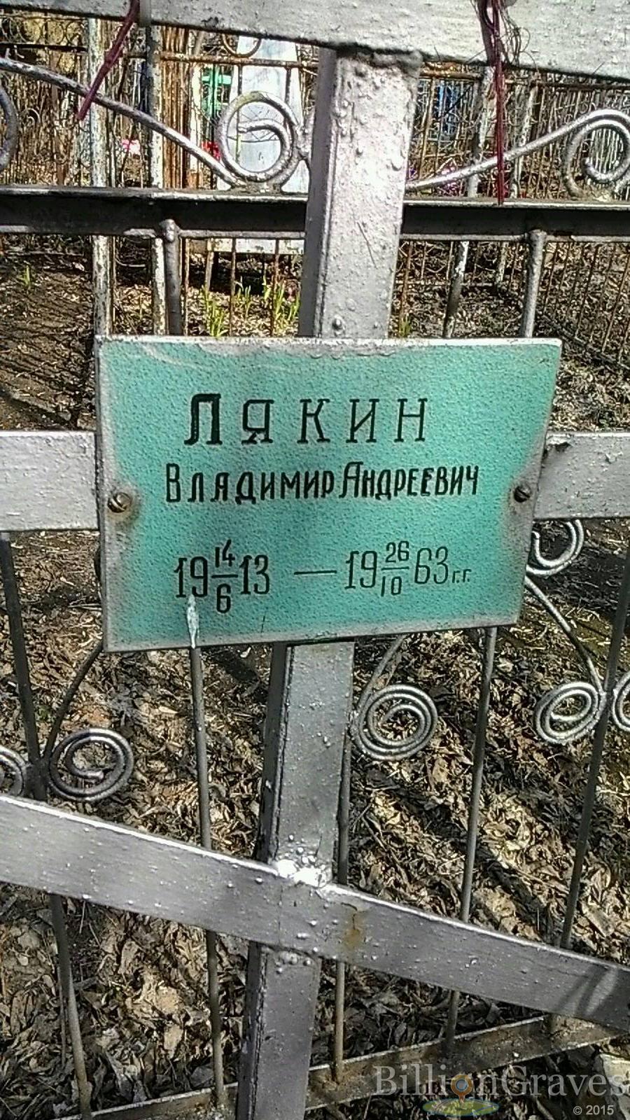 лякин владимир андреевич