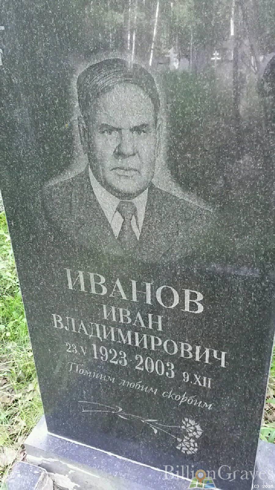 Иванов Иван Владимирович