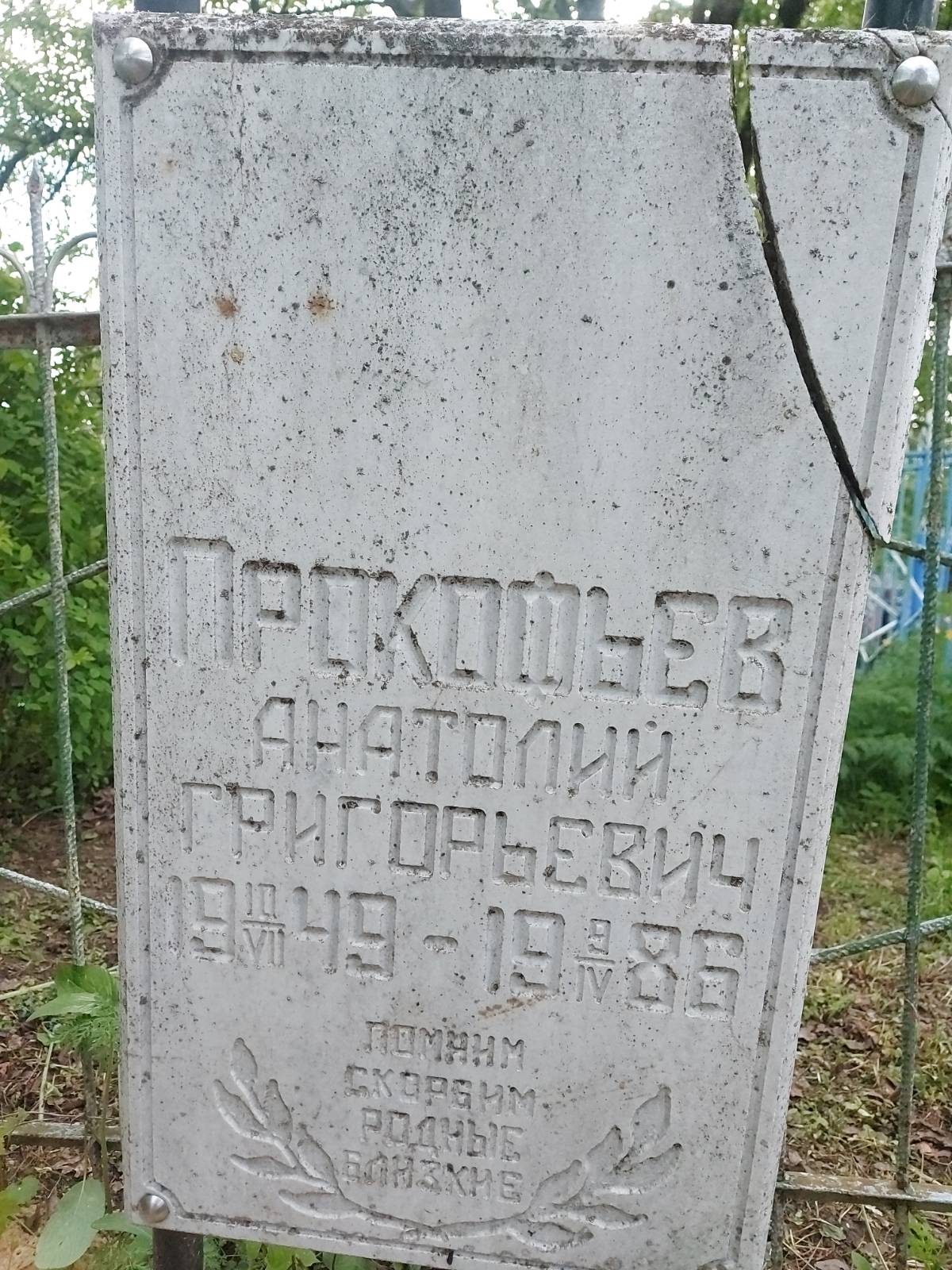 Прокофьев Анатолий Григорьевич