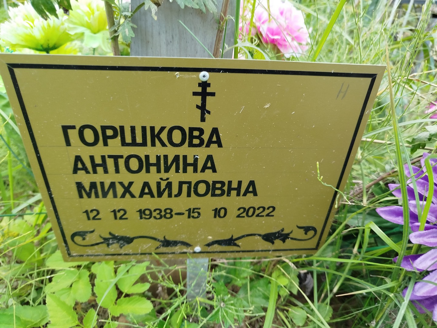 Горшкова Антонина Михайловна