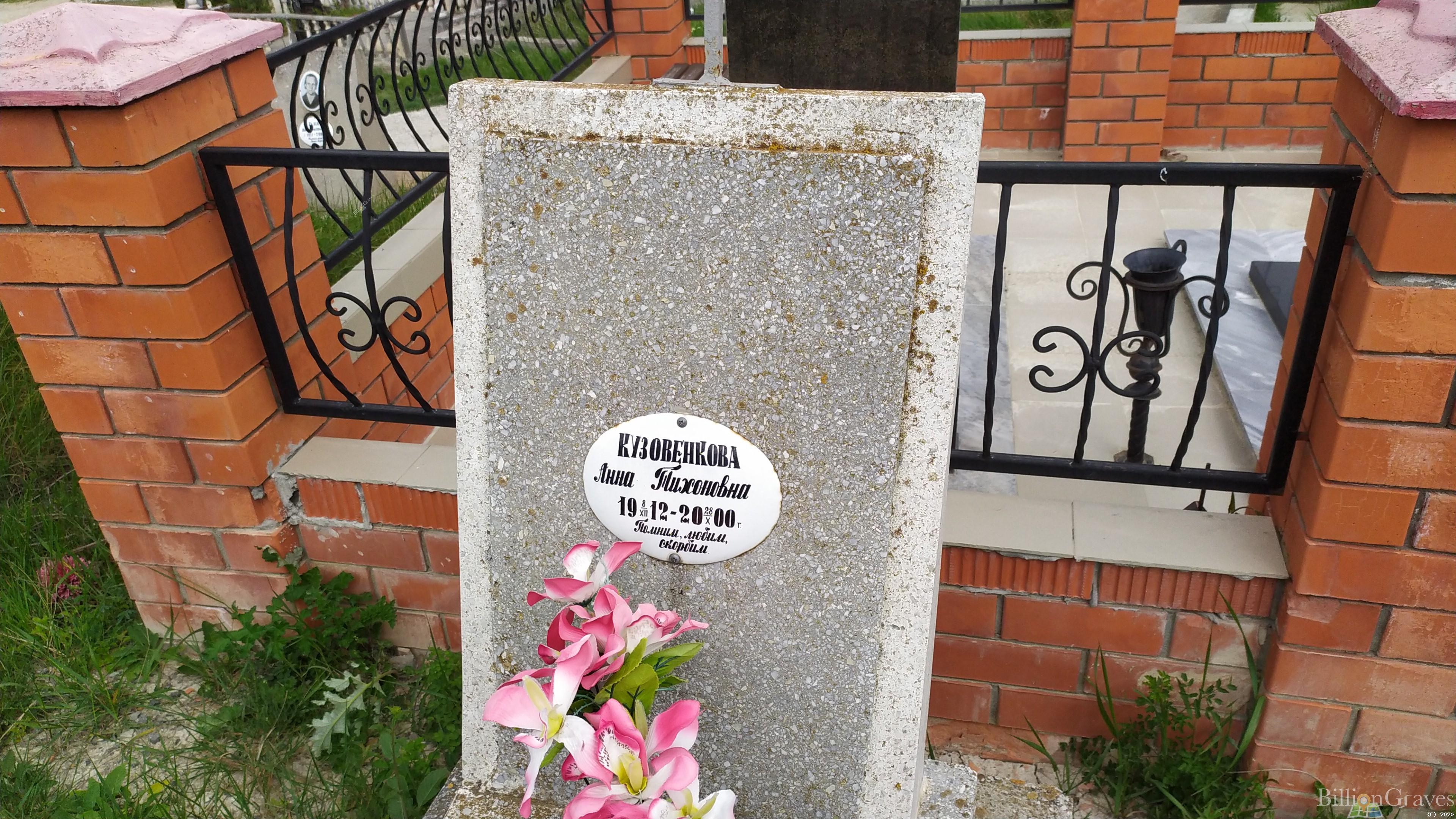Кузовенкова Анна Тихоновна