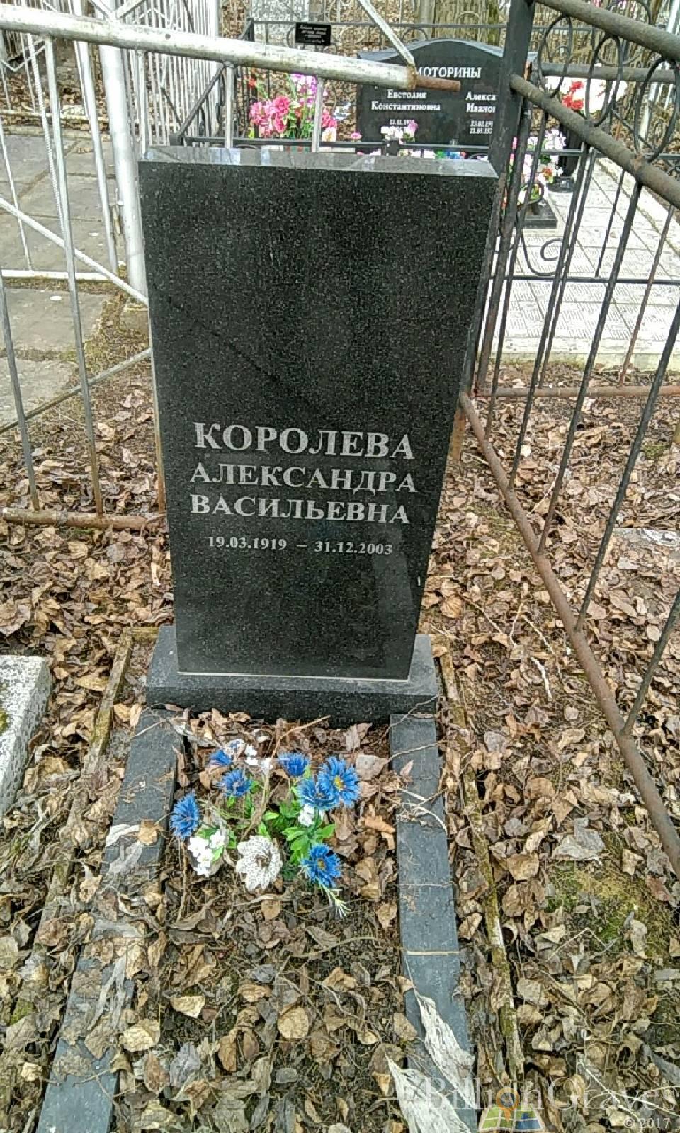 Королёва Александра Васильевна