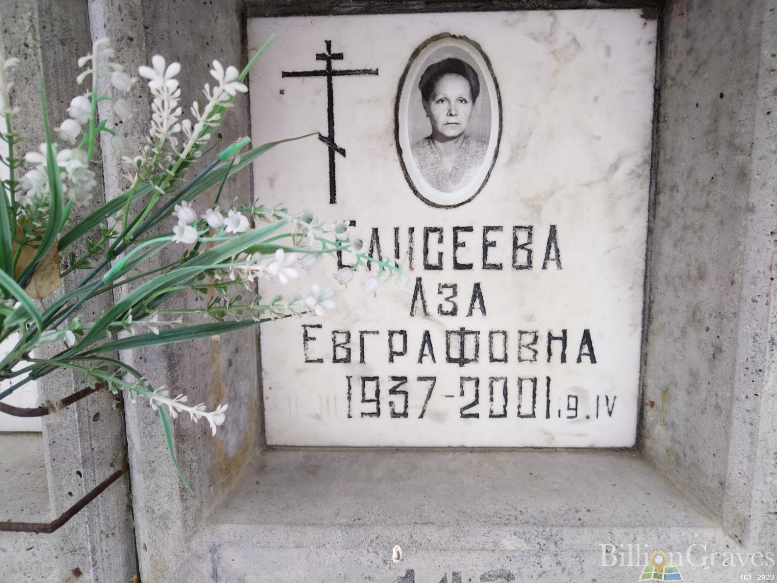 Елисеева Аза Евграфовна