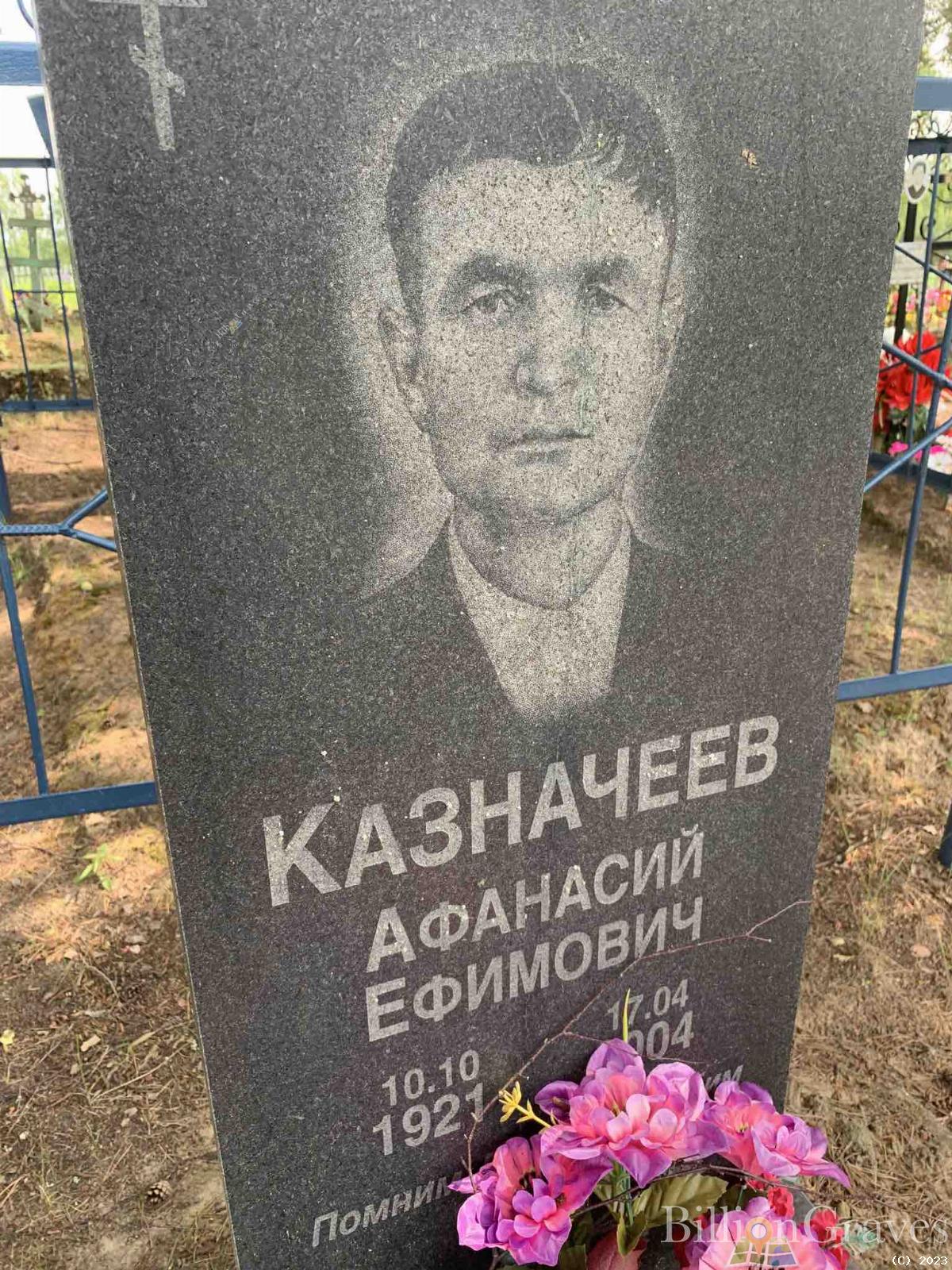 Казначев Афанасий Ефимович