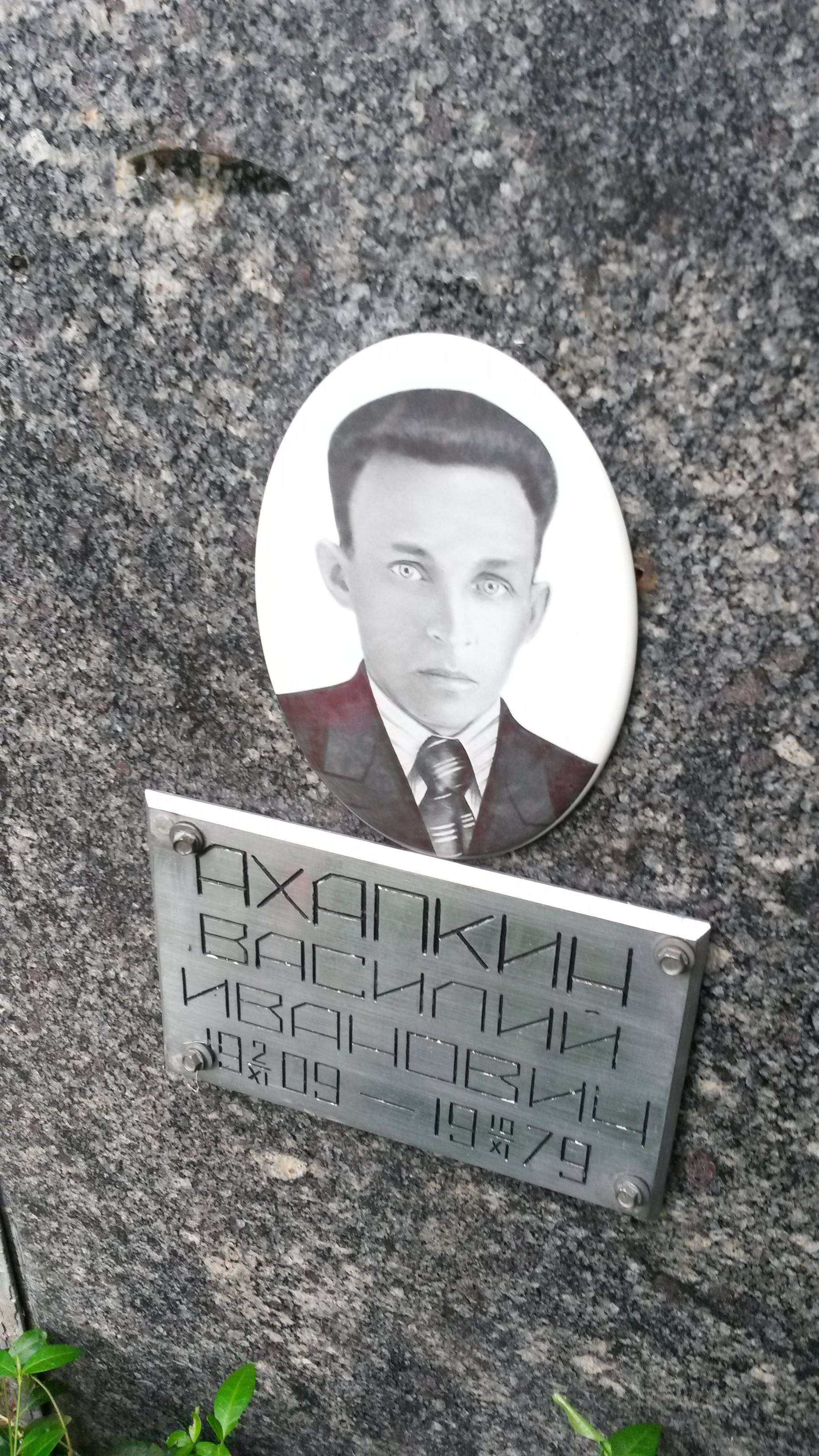 Ахапкин Василий Иванович