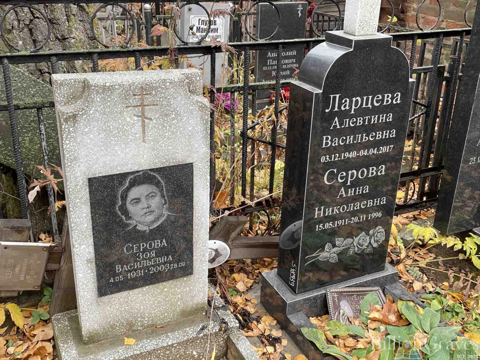 Ларцева Алевтина Васильевна