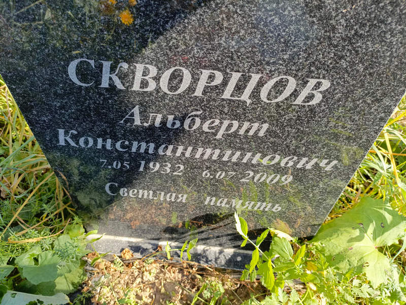 Альберт Скворцов Константинович