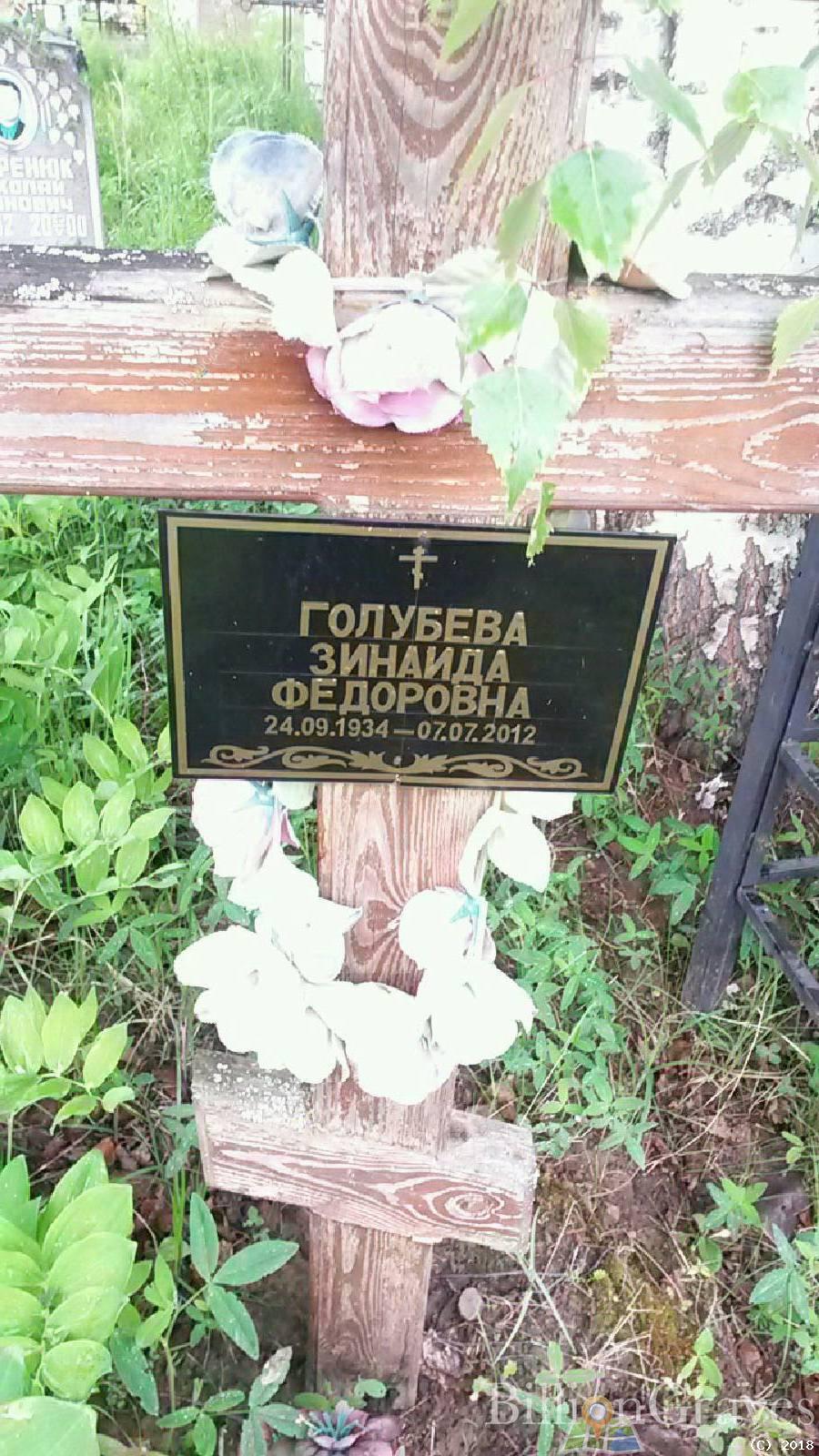 Голубева Зинаида Федоровна