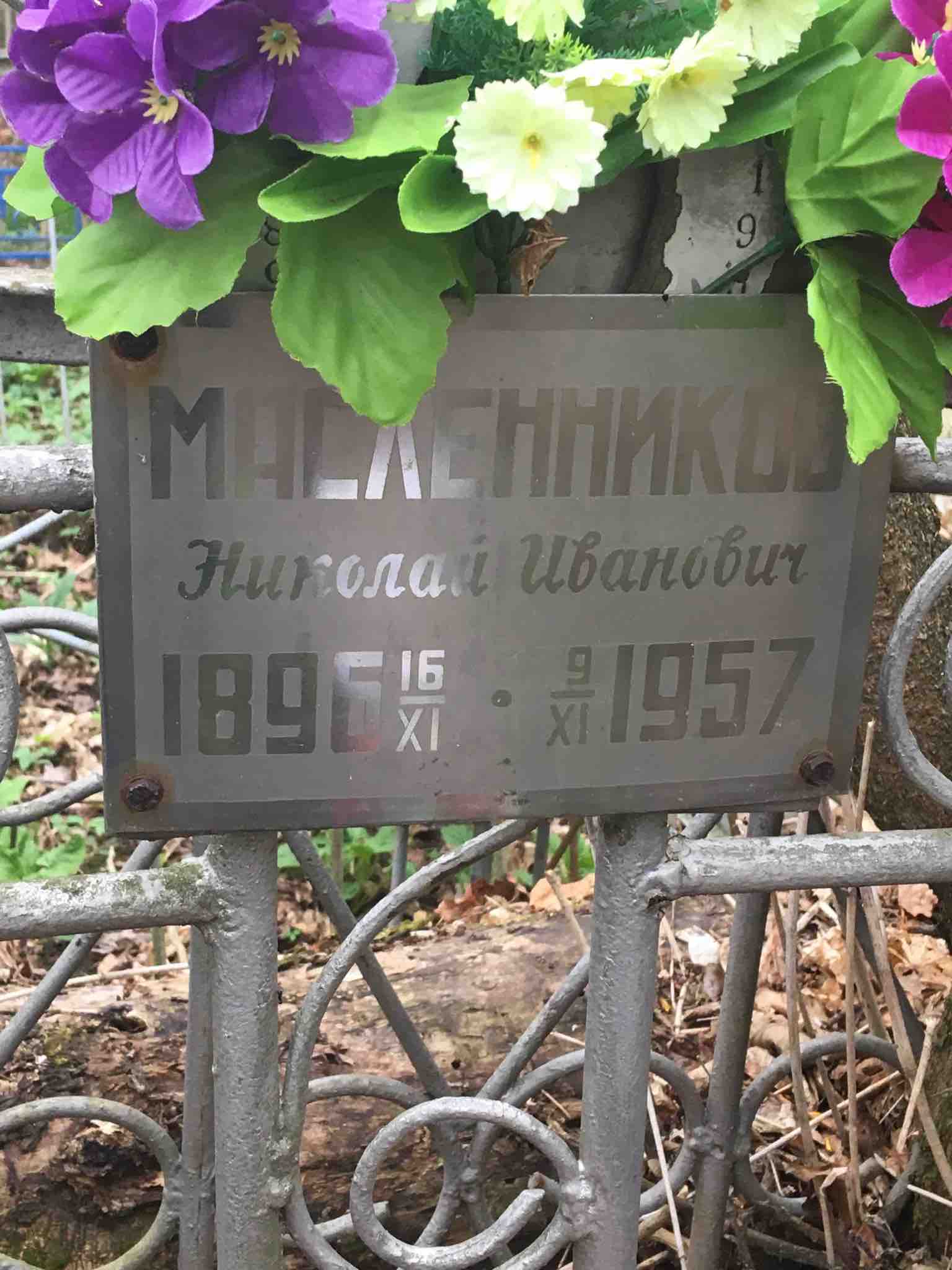 Масленников Николай Иванович