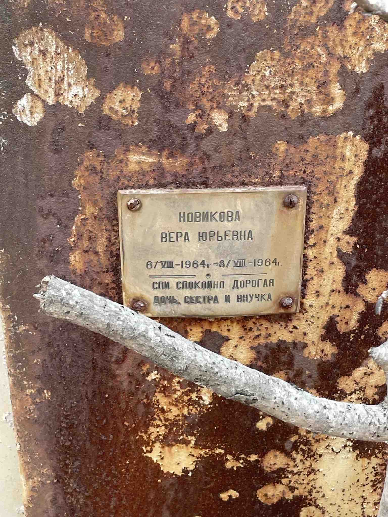 Новикова Вера Юрьевна