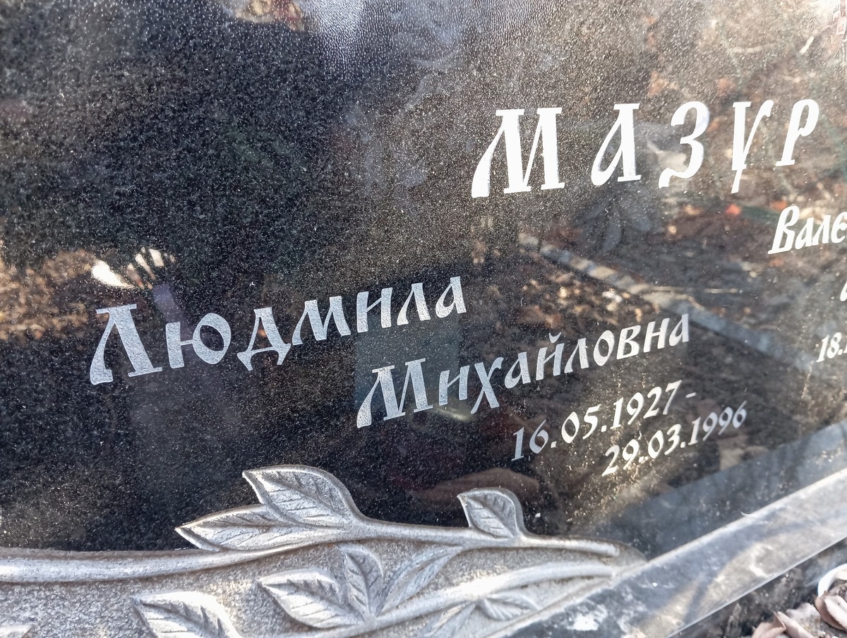Мазур Людмила Михайловна