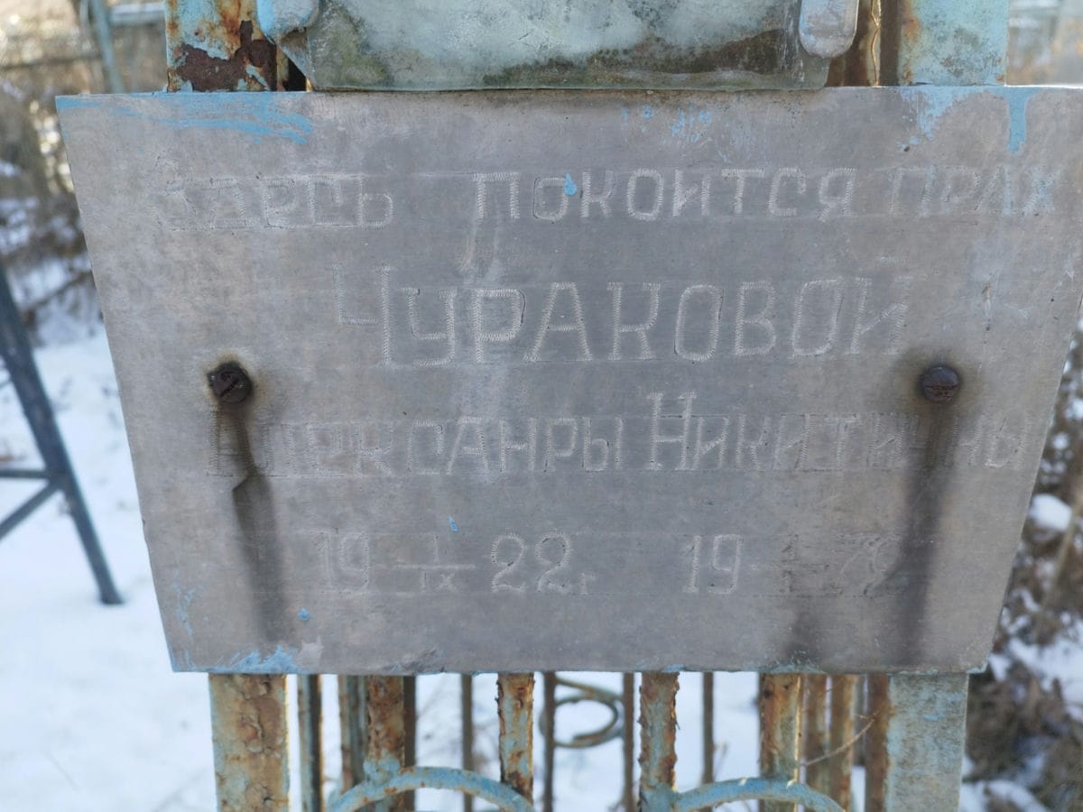 Чуракова Александра Никитична