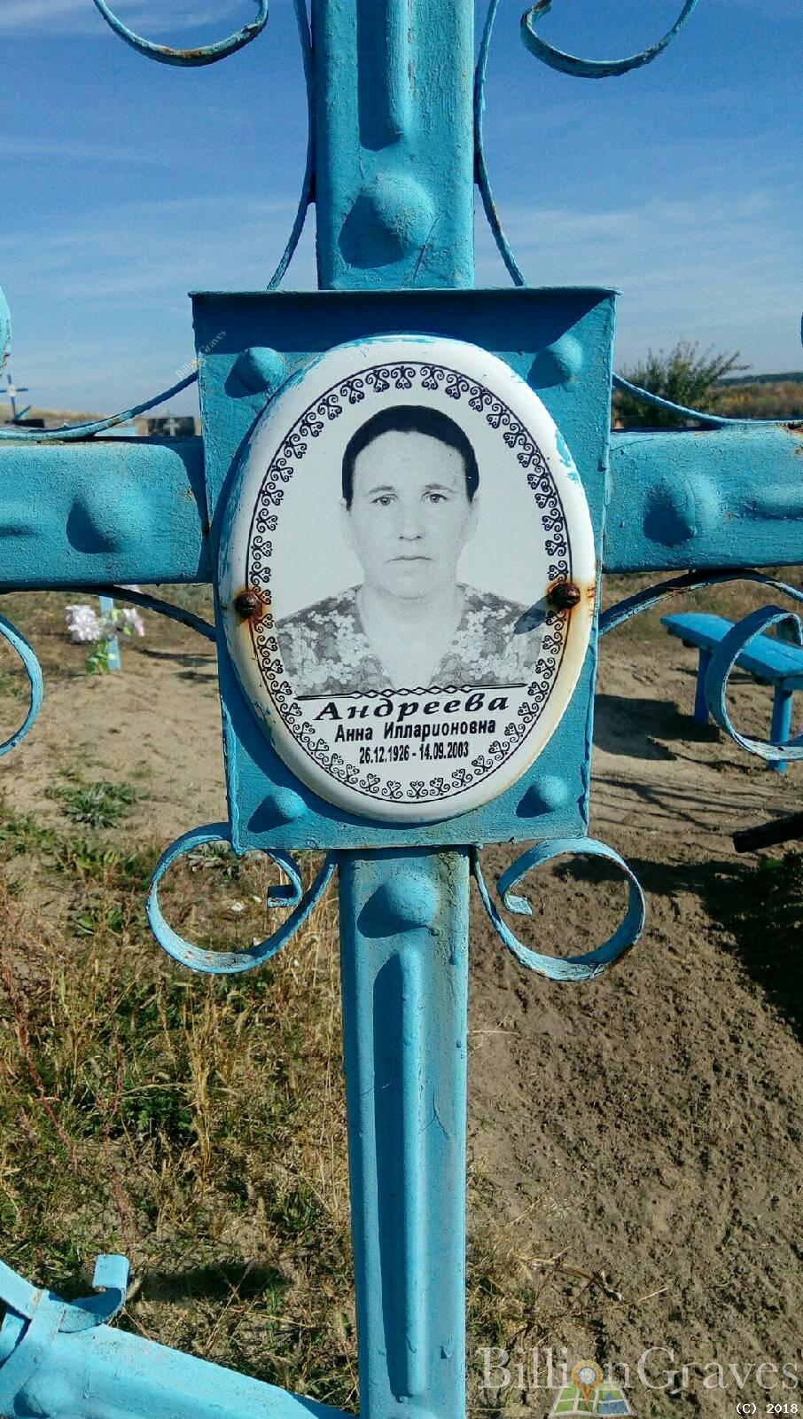 Андреева Анна Илларионовна
