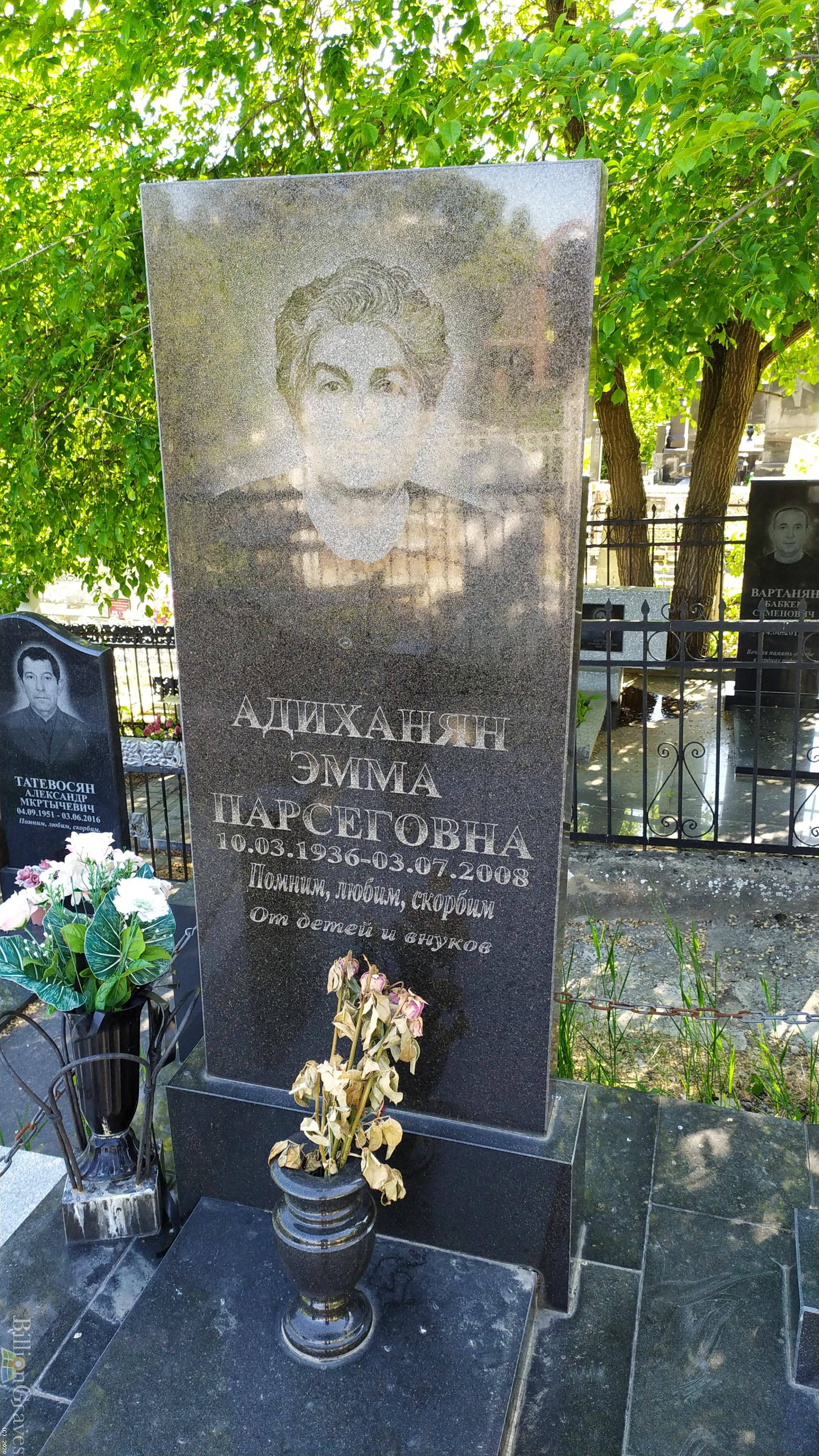 Адиханян Эмма Парсеговна