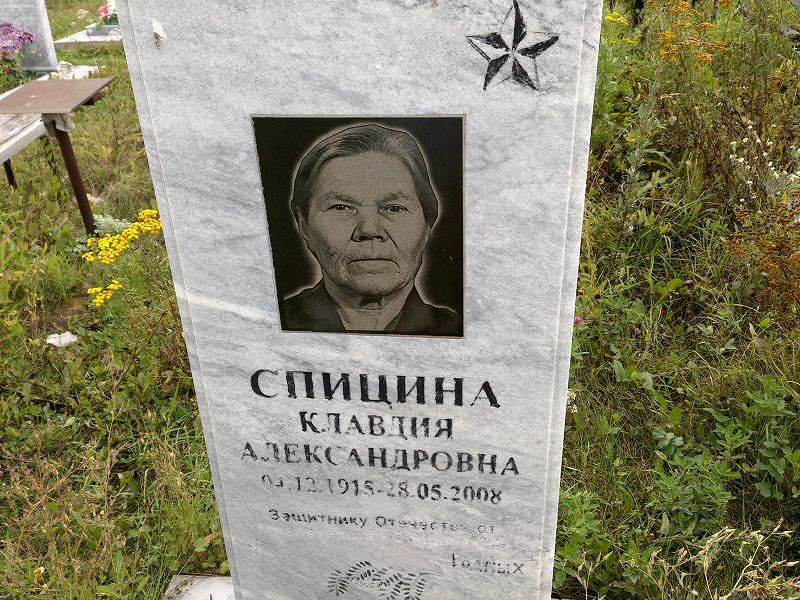 Спицина