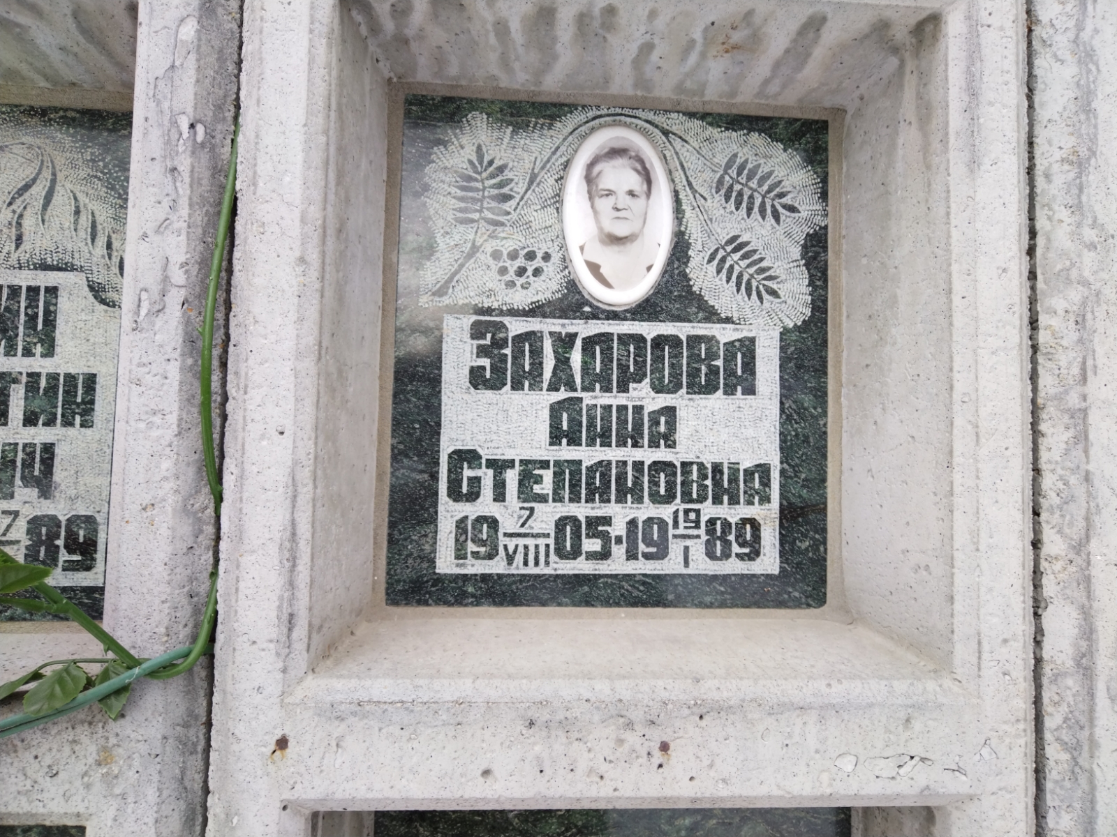 Захарова Анна Степановна