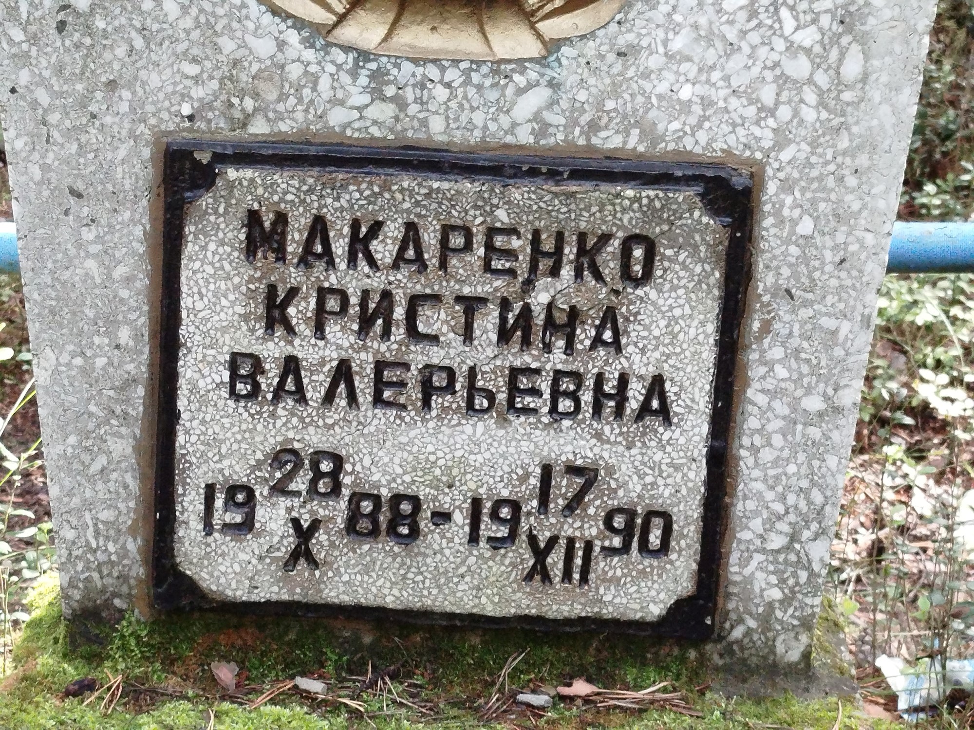 Макаренко Кристина Валерьевна