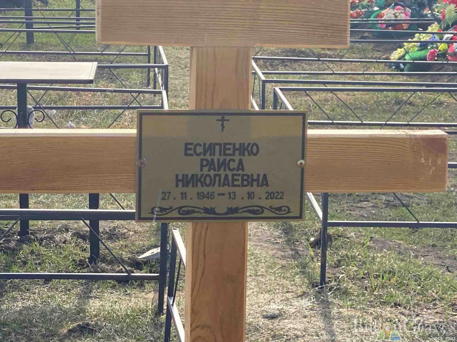 Есипенко Раиса Николаевна