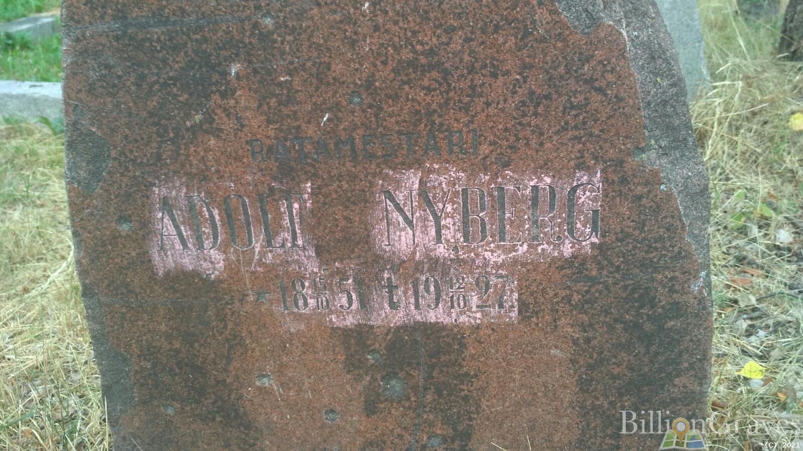Nyberg Adolf