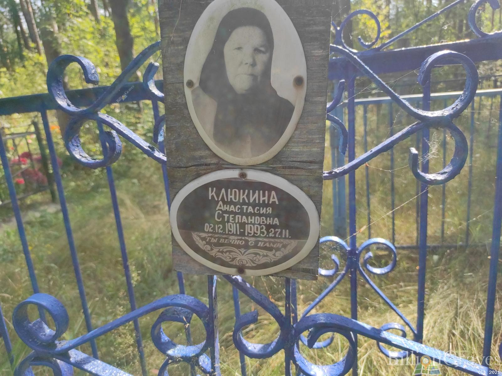 Клюкина Анастасия Степановна