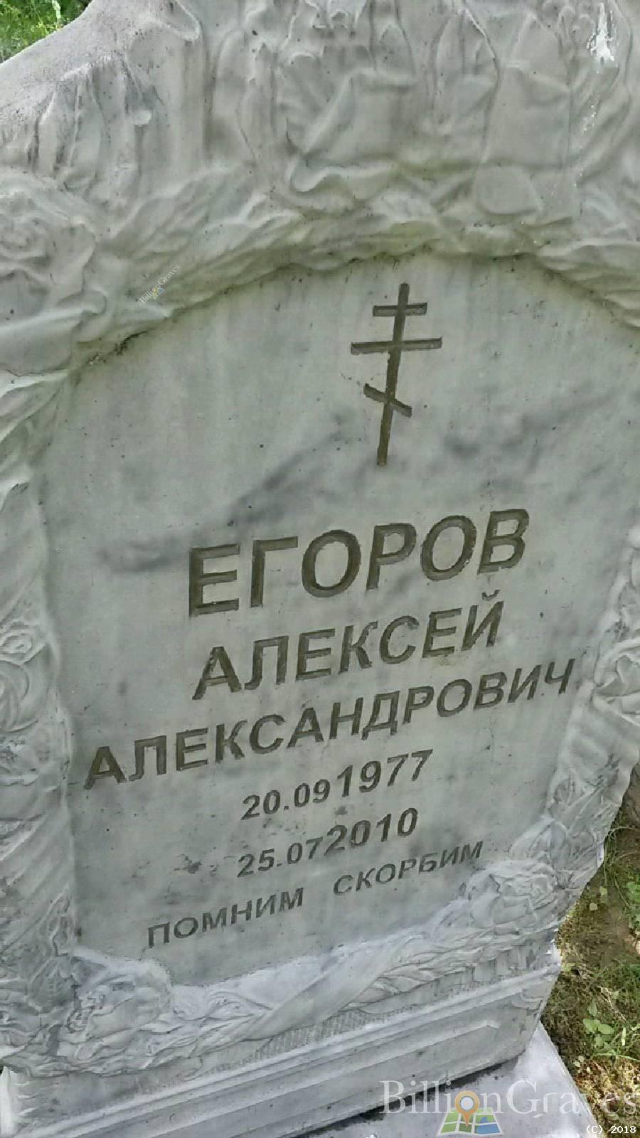 Егоров Алексей Александрович