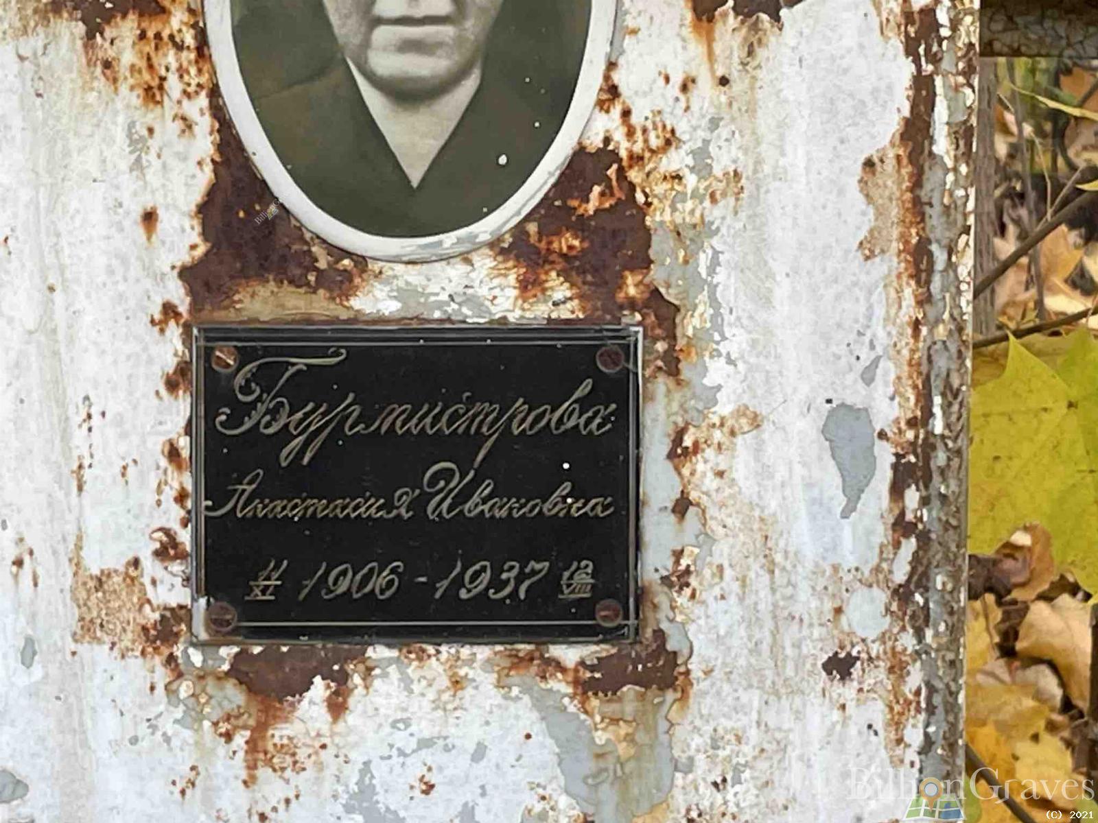 Бурмистрова Анастасия Ивановна