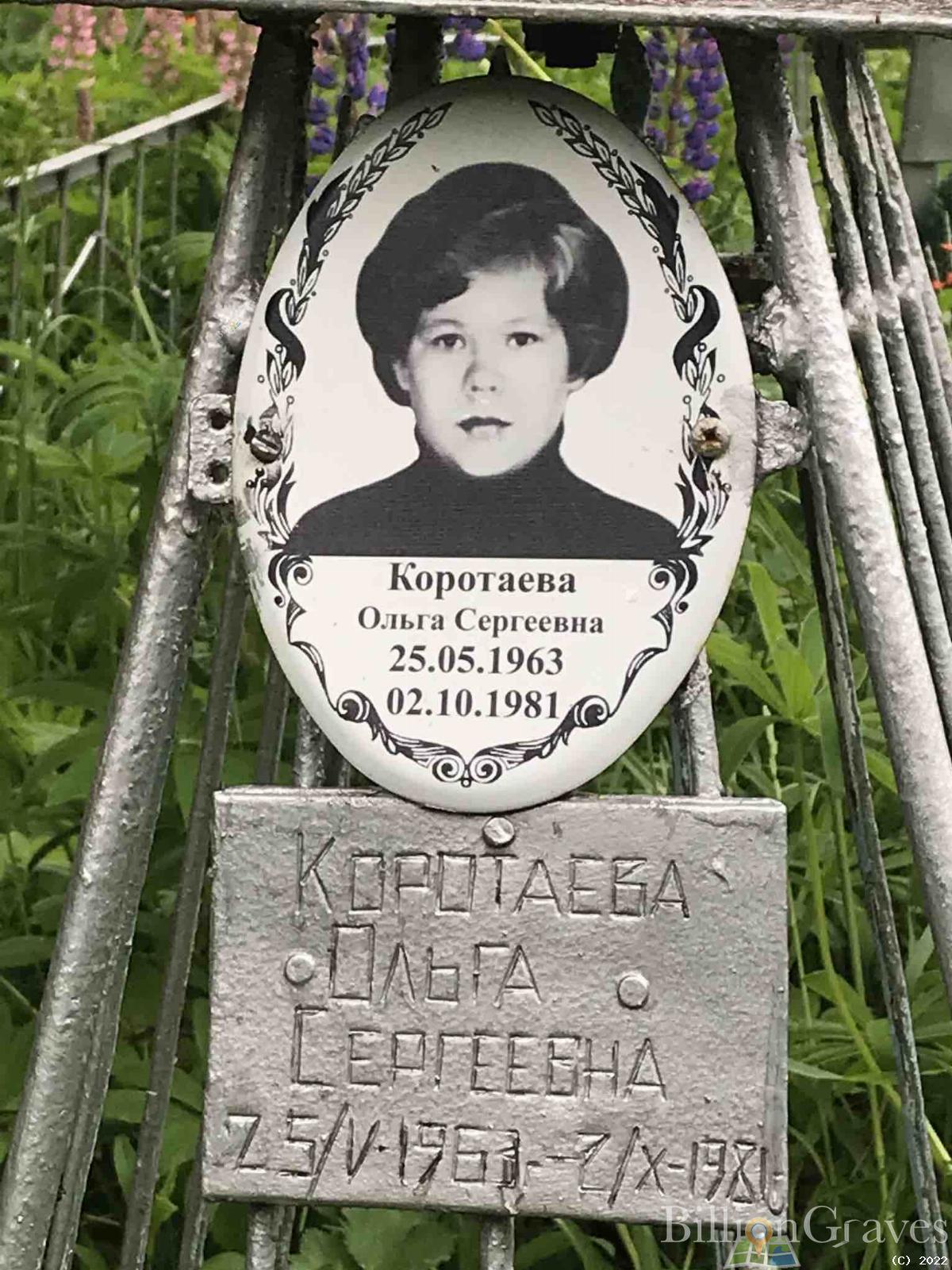 Коротаева Ольга Сергеевна